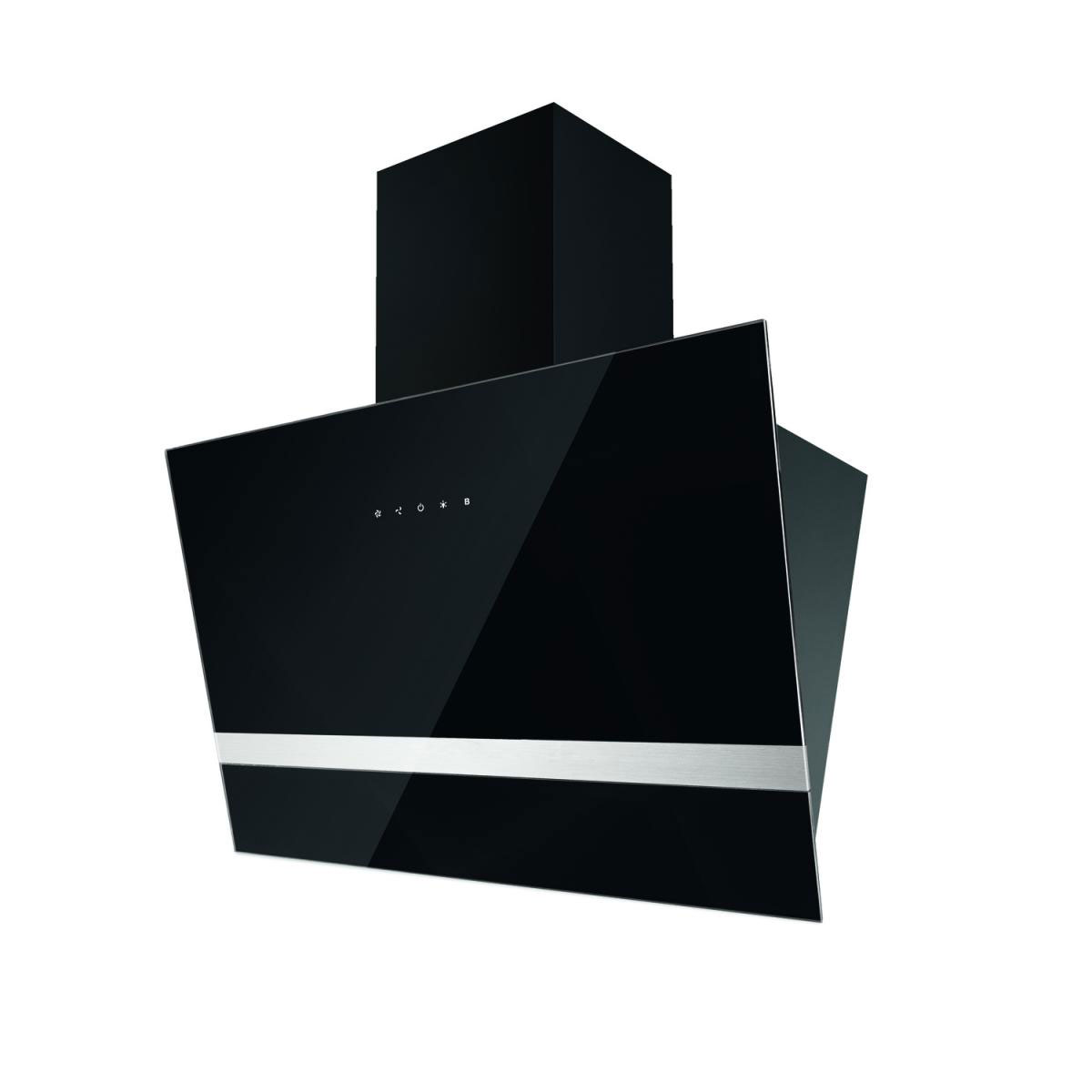 Respekta Design-Schrghaube Hera CH24060SAM 60 cm Schwarz