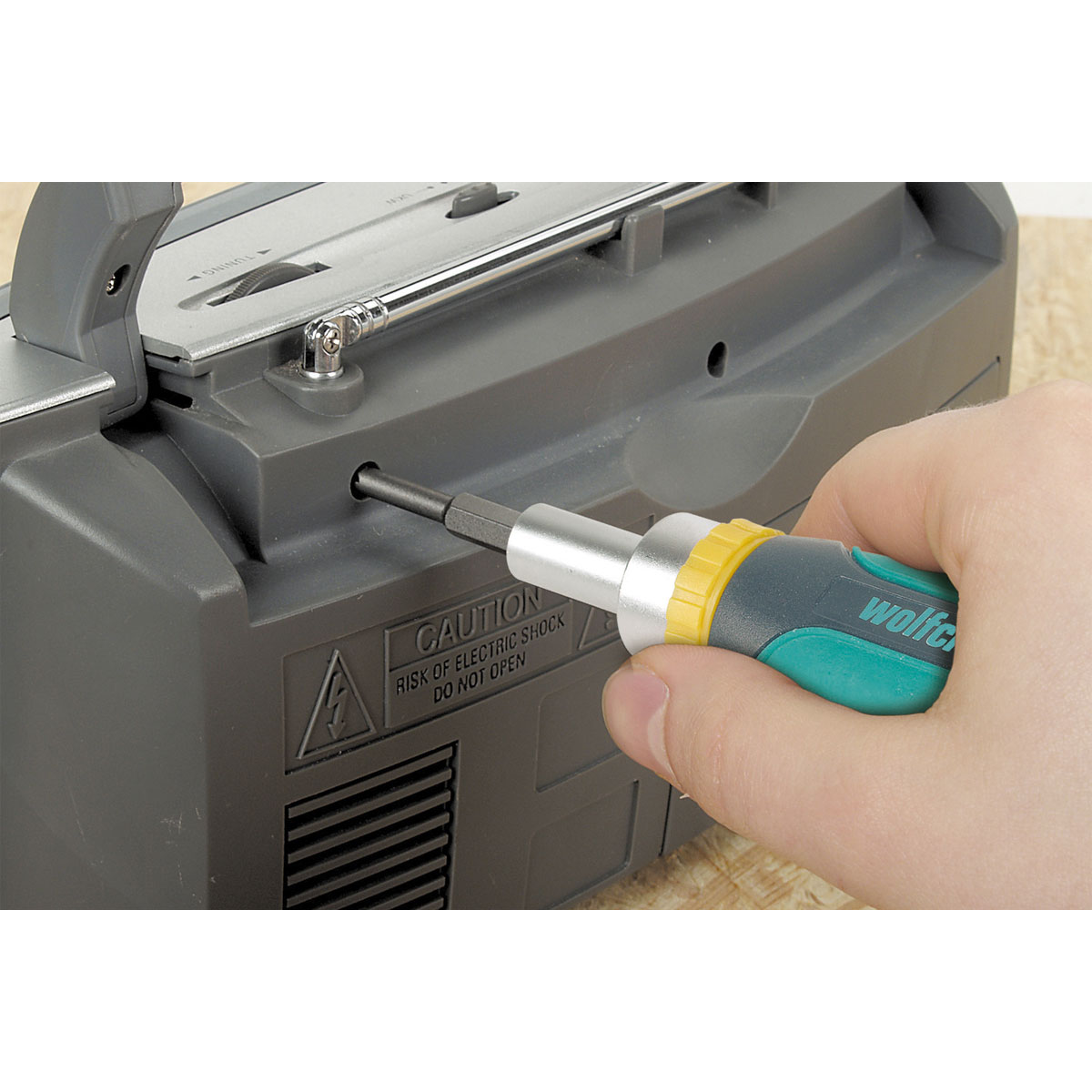 Wolfcraft  Mini-Handschraubendreher mit Ratschenfunktion Bild 3