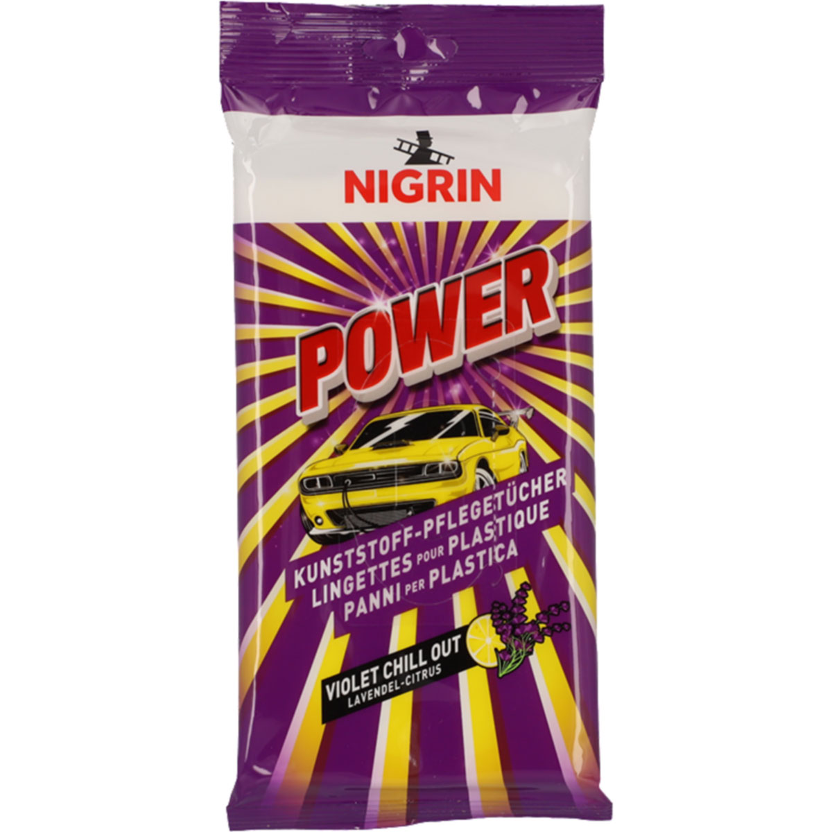 Nigrin  Kunststoff-Pflegetücher 20 Stück