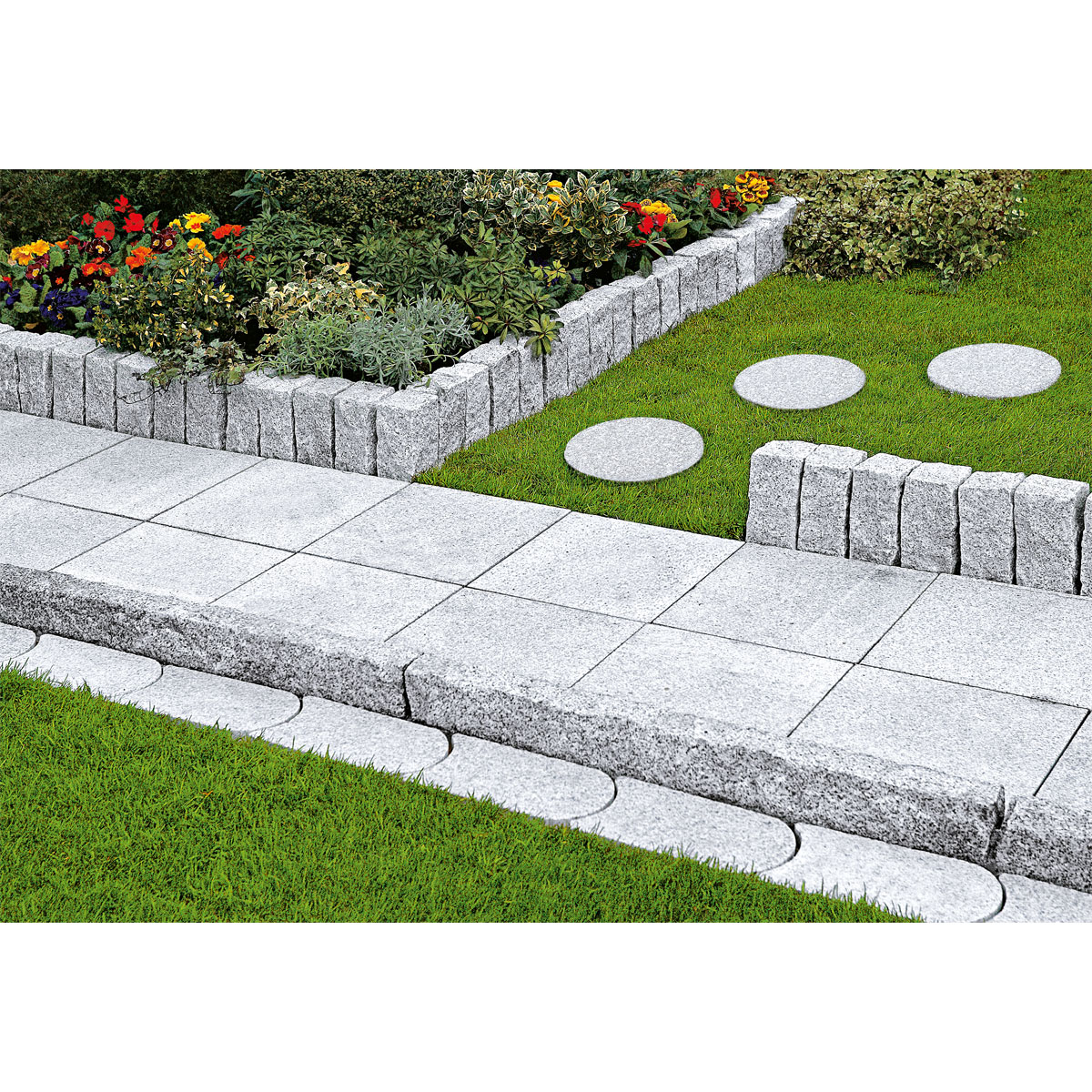 Wingart Granit-Palisade 10 x 25 x 8 cm Bild 3