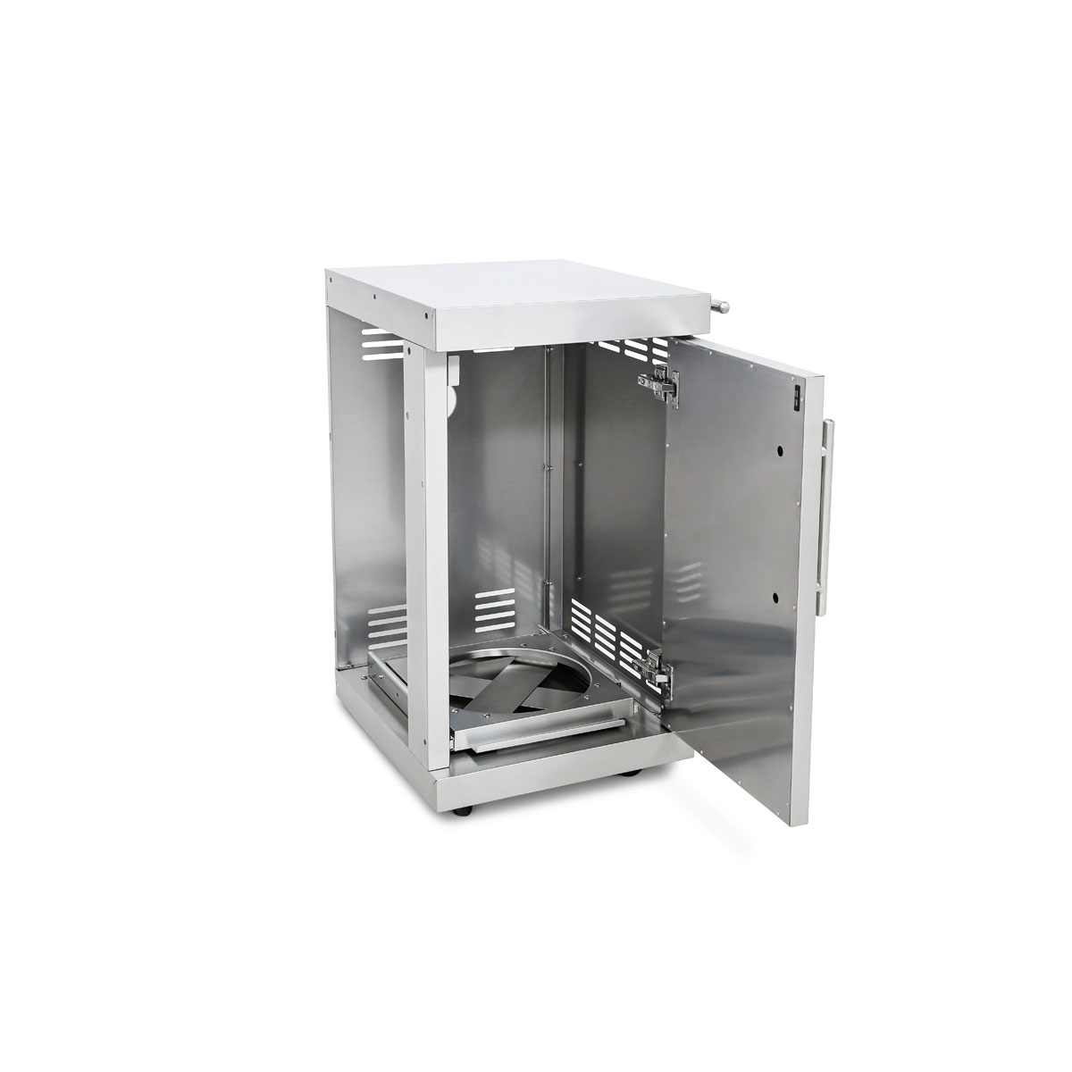 Edelstahl-Erweiterungsmodul für 11 kg Glasflaschen auf Schlitten Bild 2