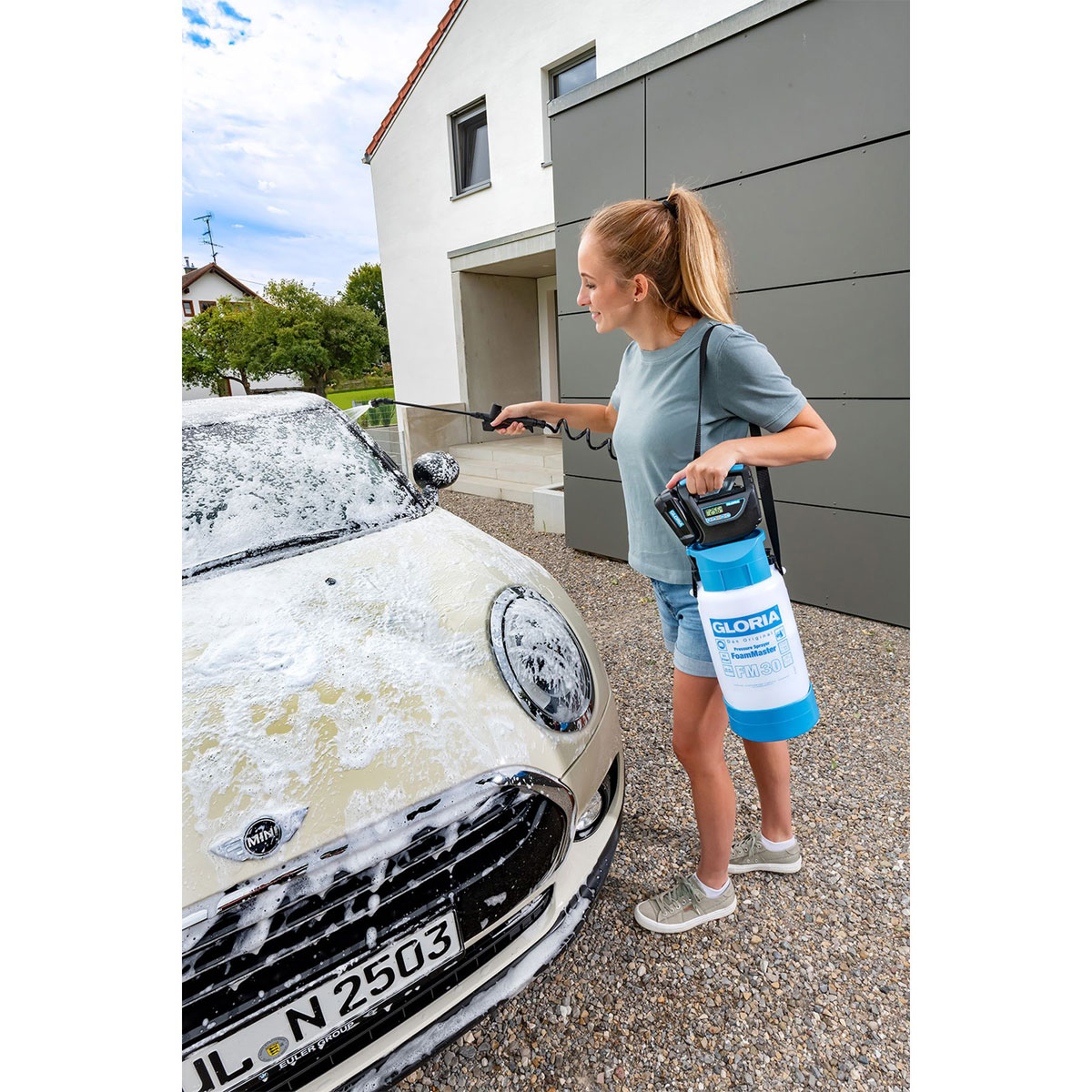 Gloria Akku-Kompressor Auto Pump-Power 18V Bild 3