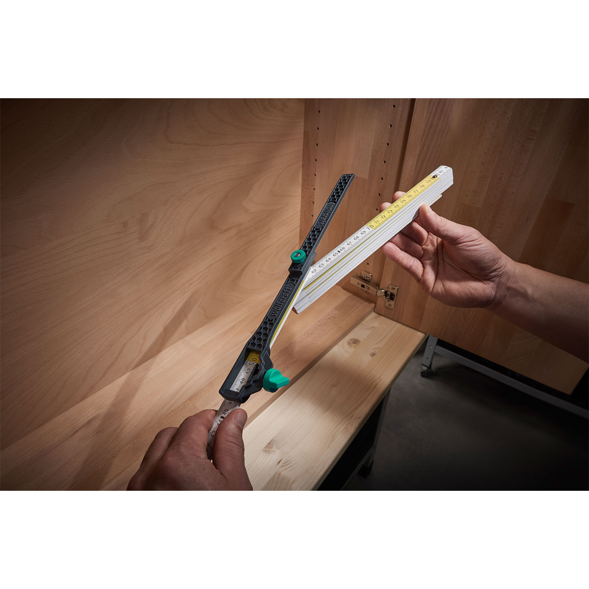 Wolfcraft  Innenmaß-Adapter für Zollstöcke Bild 6