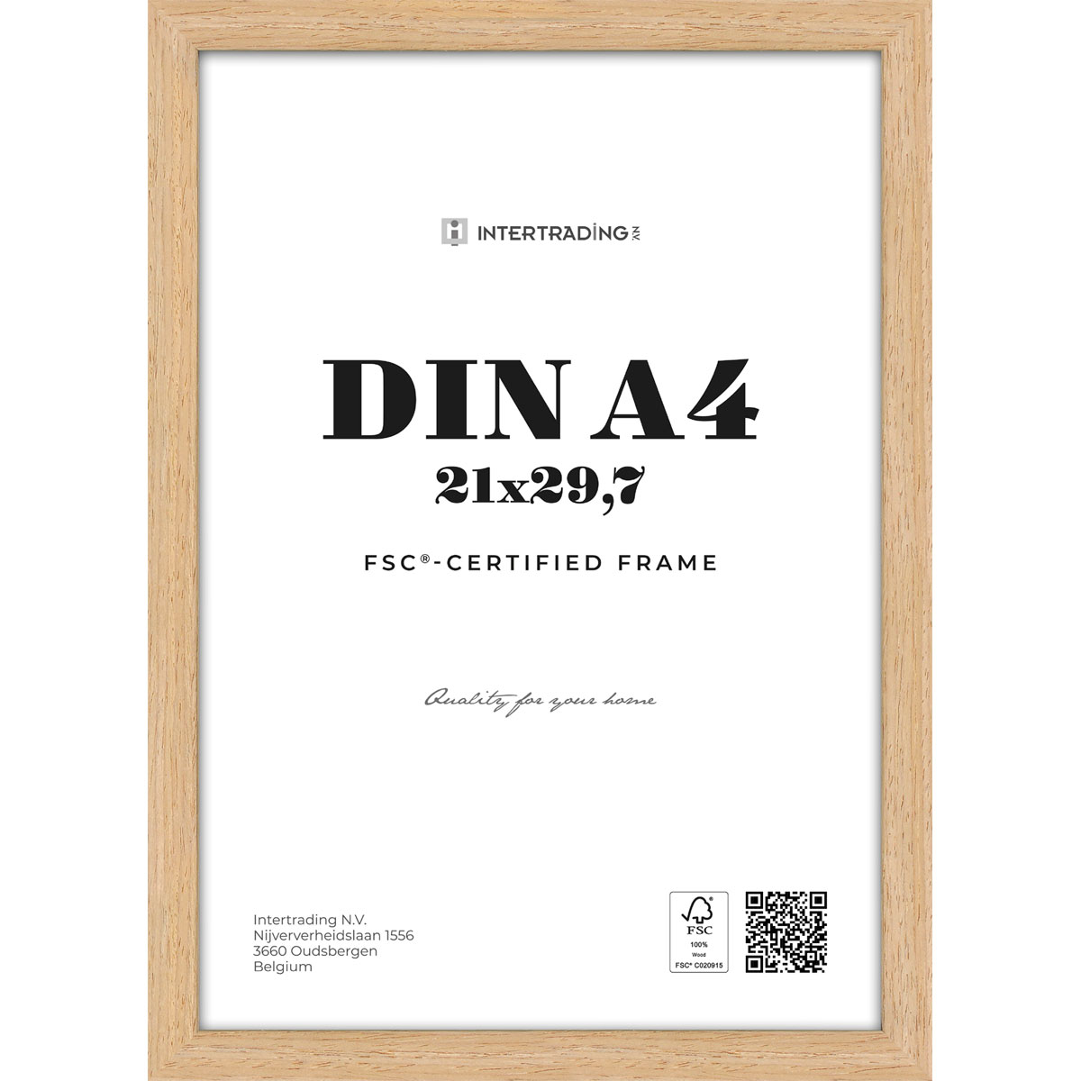 Bilderrahmen Quebec 21x29,7 cm Eiche