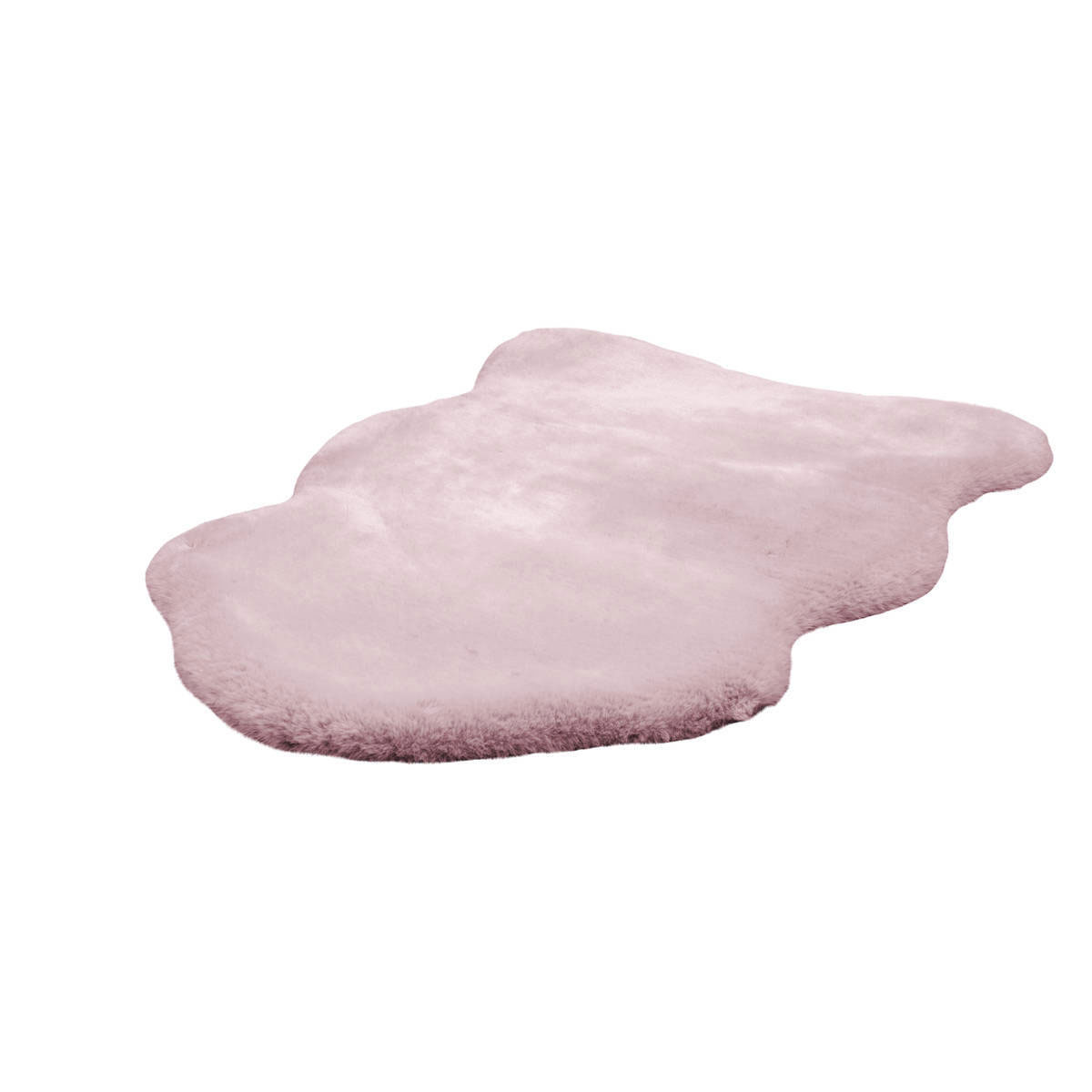 Hochflorteppich „Rabbit Sheepskin 200“, rosa