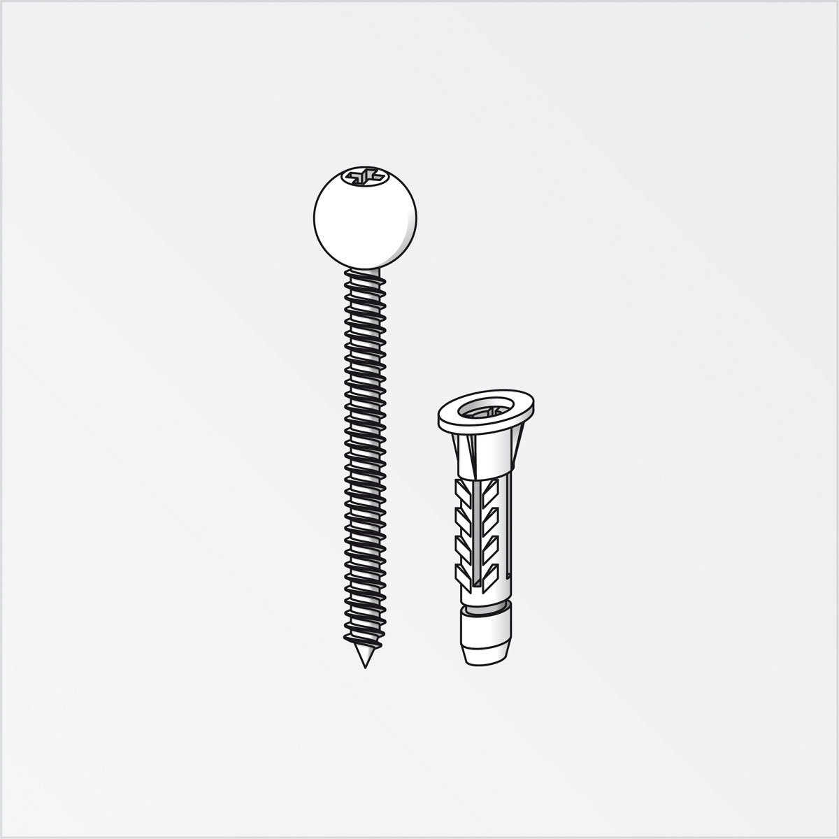 Alfer Dübel-System Clipstech-vario 4 x 35 mm 5 Stück Bild 2