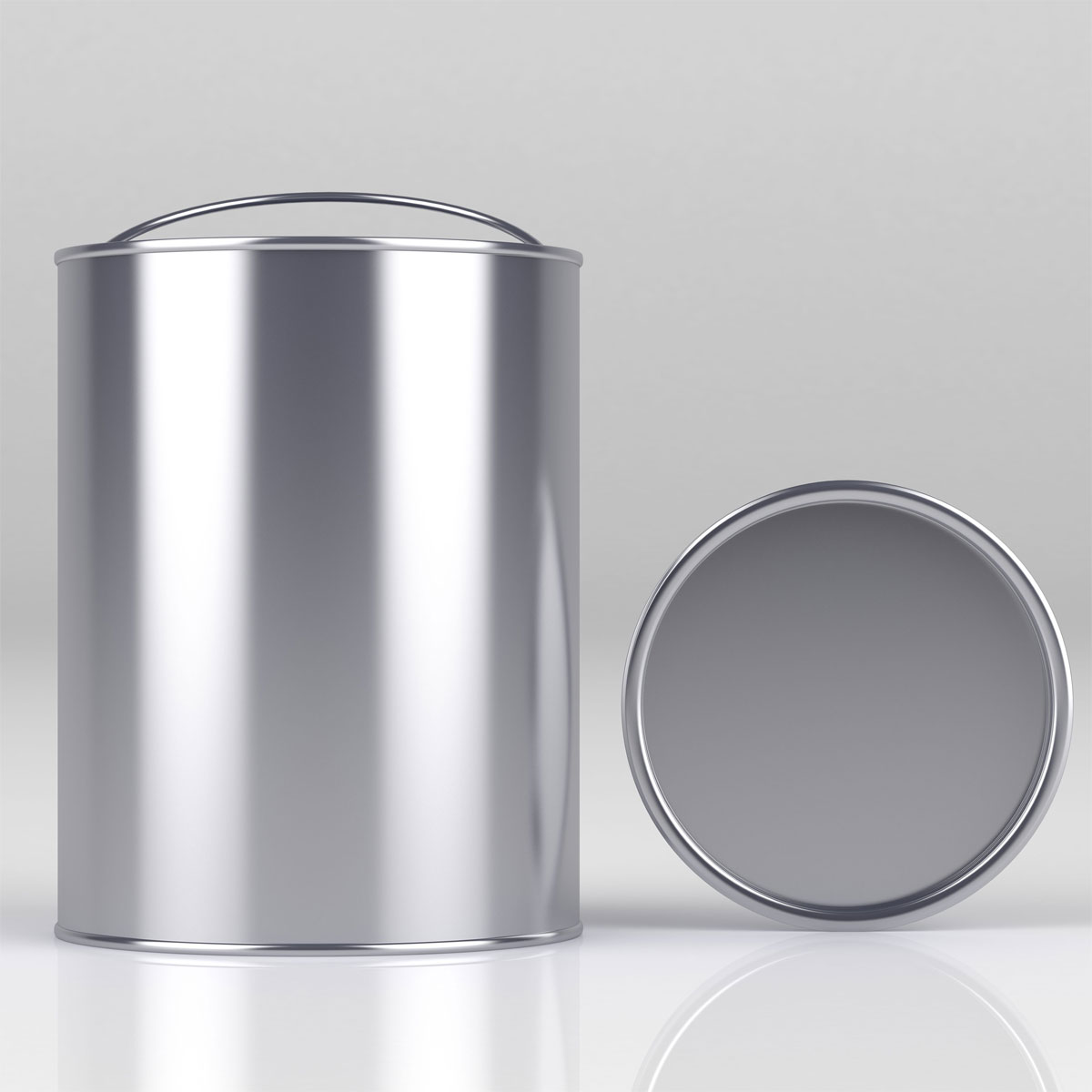 Leerdose und Deckel 2,5 L Bild 2