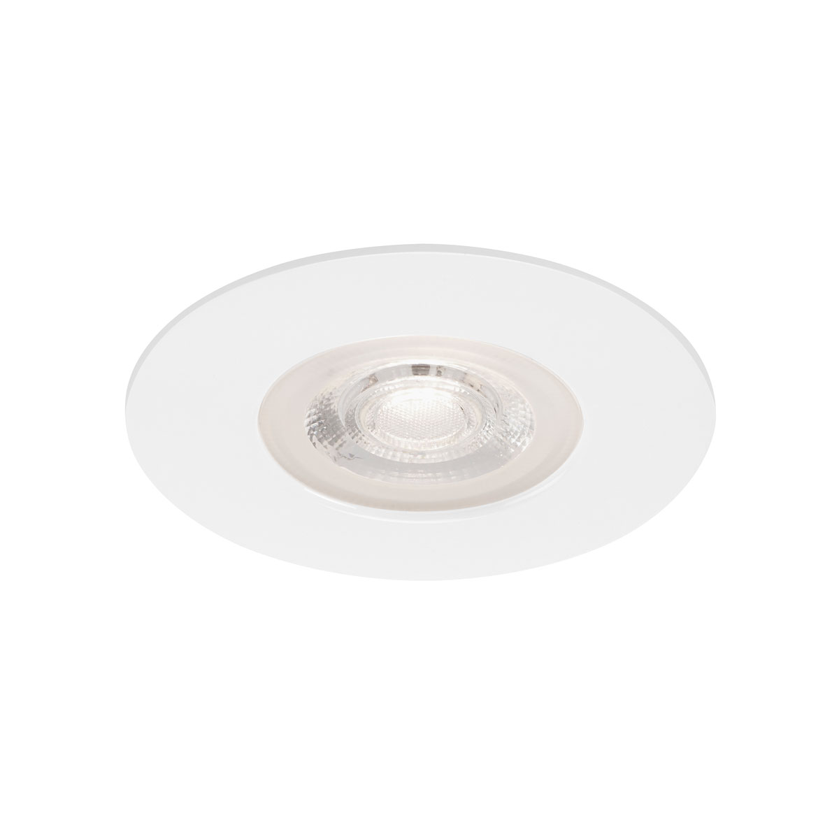 Briloner LED-Einbauleuchten-Set dimmbar 9 x 2,5 cm weiß