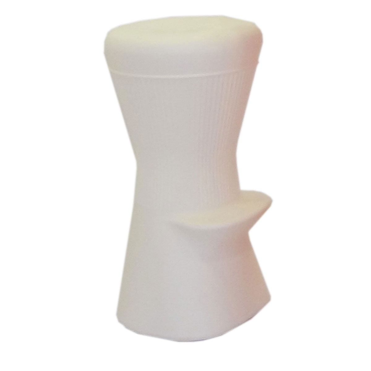 NewGarden LED-Hocker Corfu 74 Kabelanschluss weiß