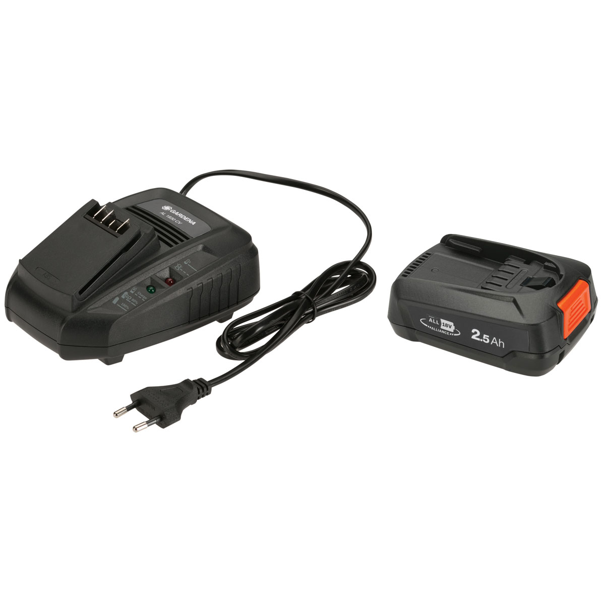 Gardena  Akku und Ladegerät P4A PBA 18V/45 2,5 Ah