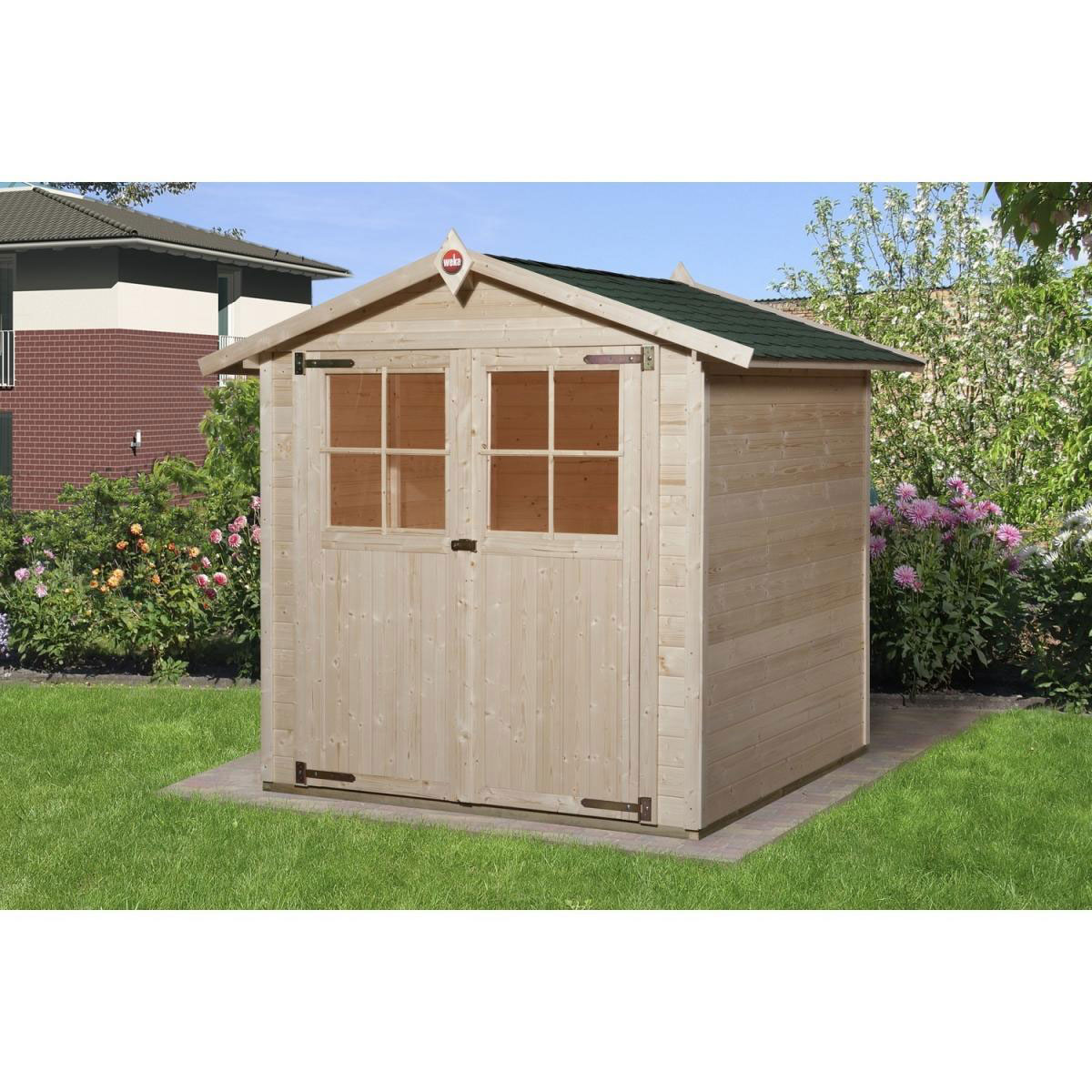 Weka Gartenhaus 316 Größe 2 19 mm natur Weka Gartenhaus 316 Größe 2 19 mm natur
