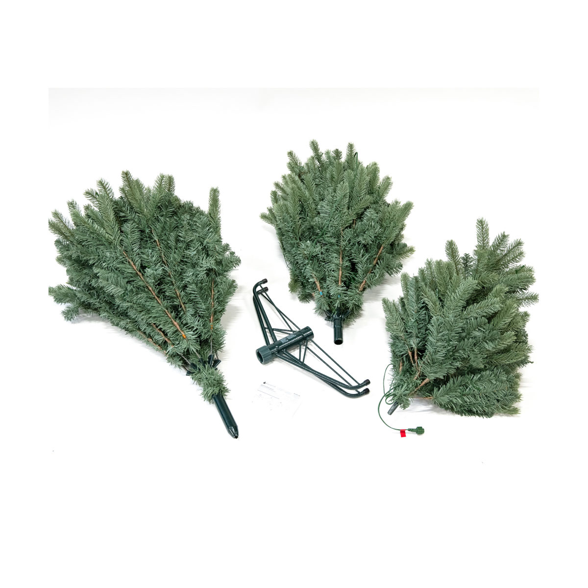 Evergreen Künstlicher Weihnachtsbaum Vermont Fichte inkl. LEDs 129x180cm Grün Bild 7