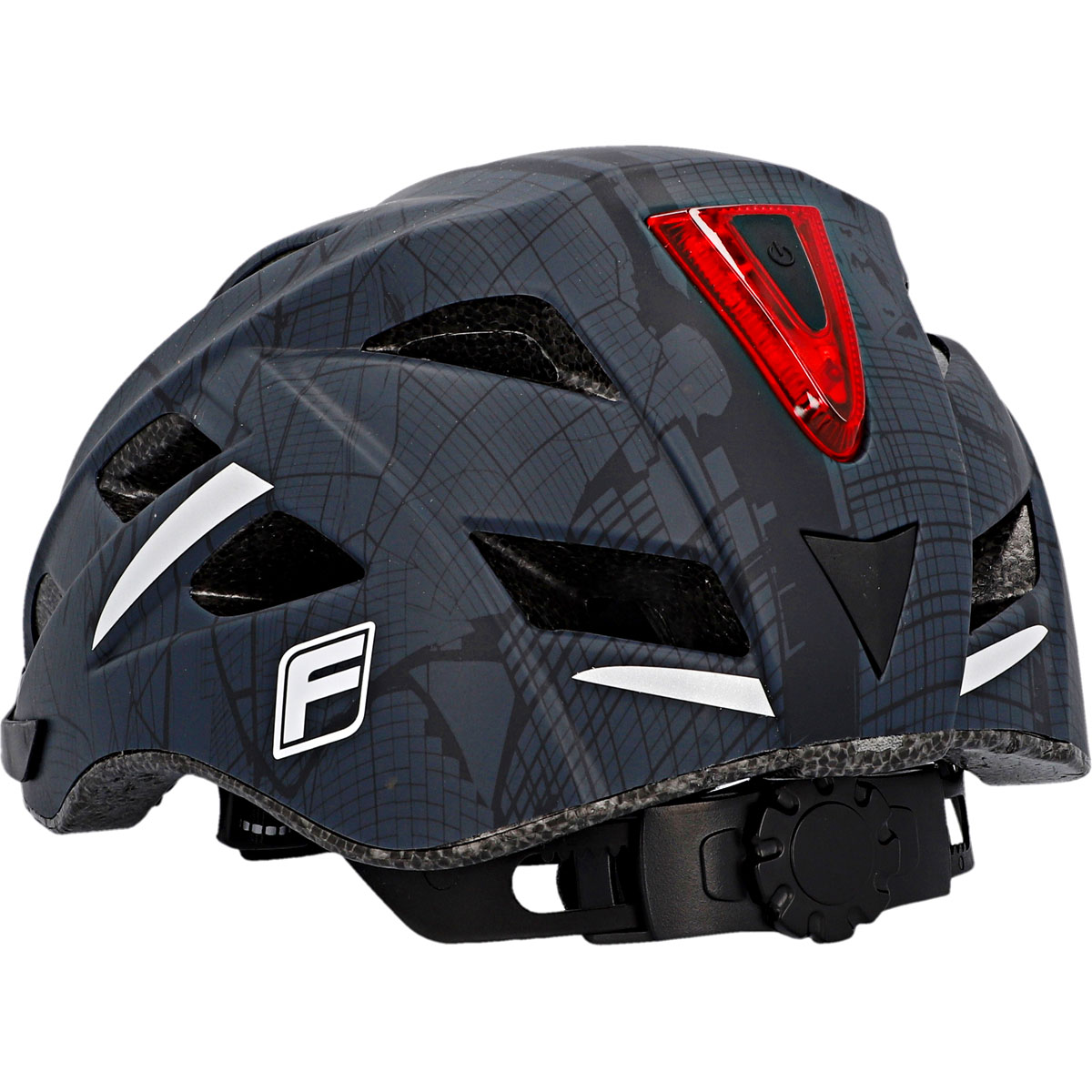 Fischer Bikes Fahrradhelm Urban Brooklyn L/XL anthrazit Bild 2