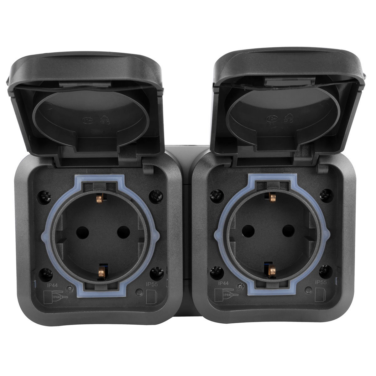 REV Ritter Steckdose AquaStorm 2-fach waagerecht Bild 5