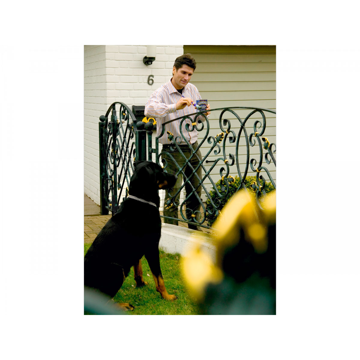 Hammerite Metallschutzlack schwarz glanz 750 ml Bild 4