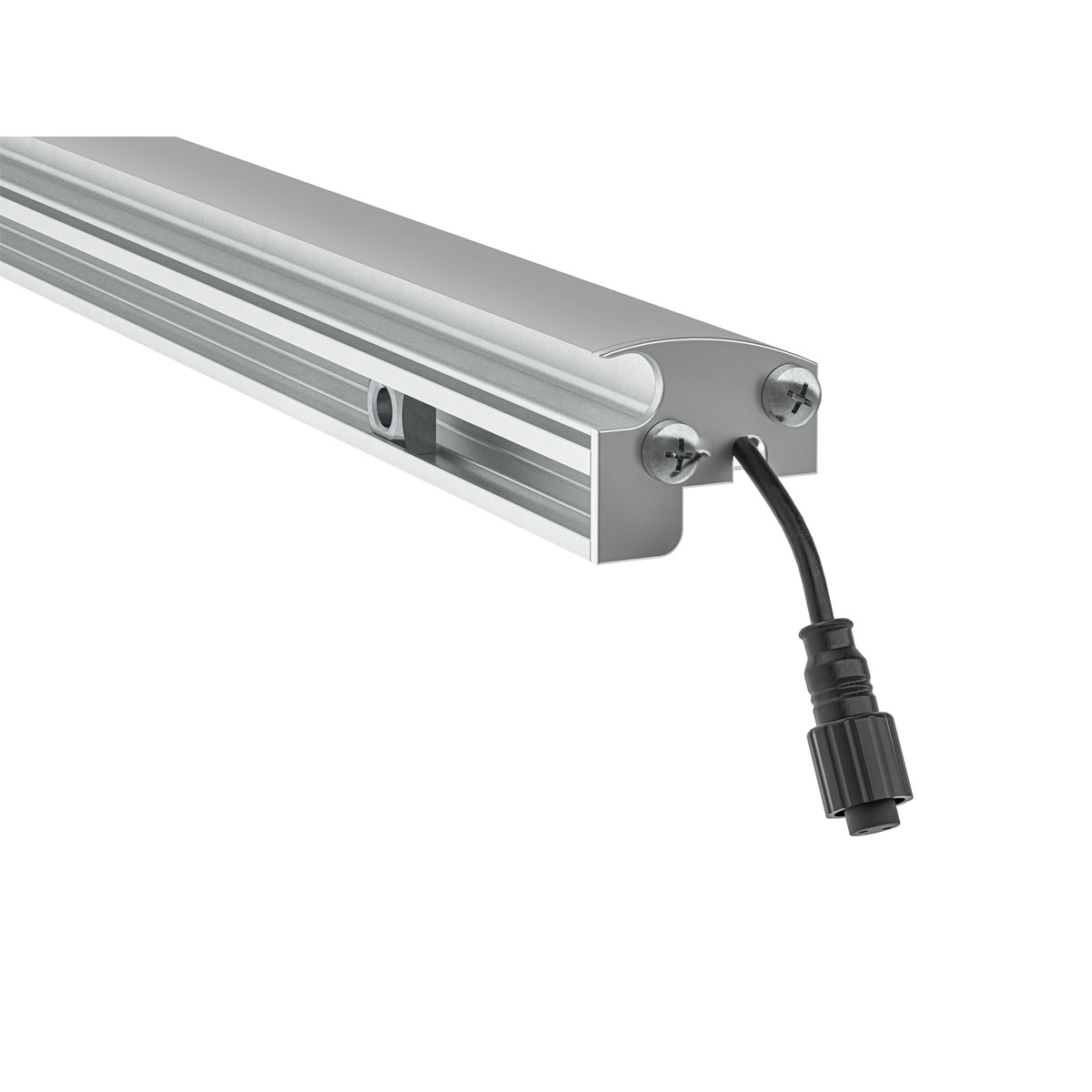 LyghtUp LED-Leuchtleiste fur Doppelstabmatten 196 cm silber Bild 2