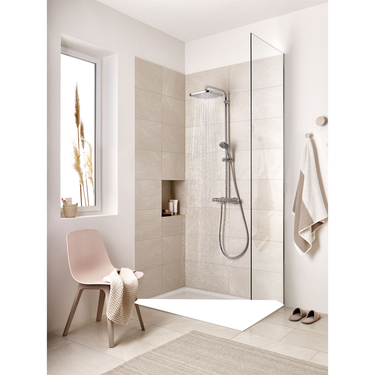 Grohe Handbrause Vitalio Start 100 HB 2 Strahlarten chrom Bild 4