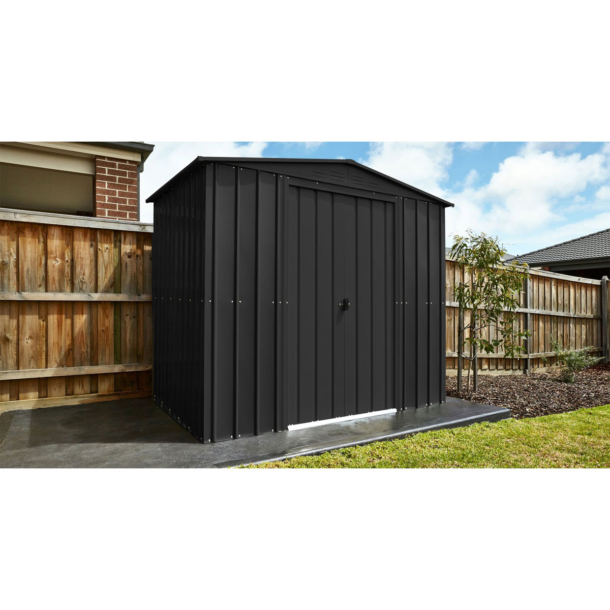 Globel Gerätehaus Tower 4,1m² anthrazit Bild 2