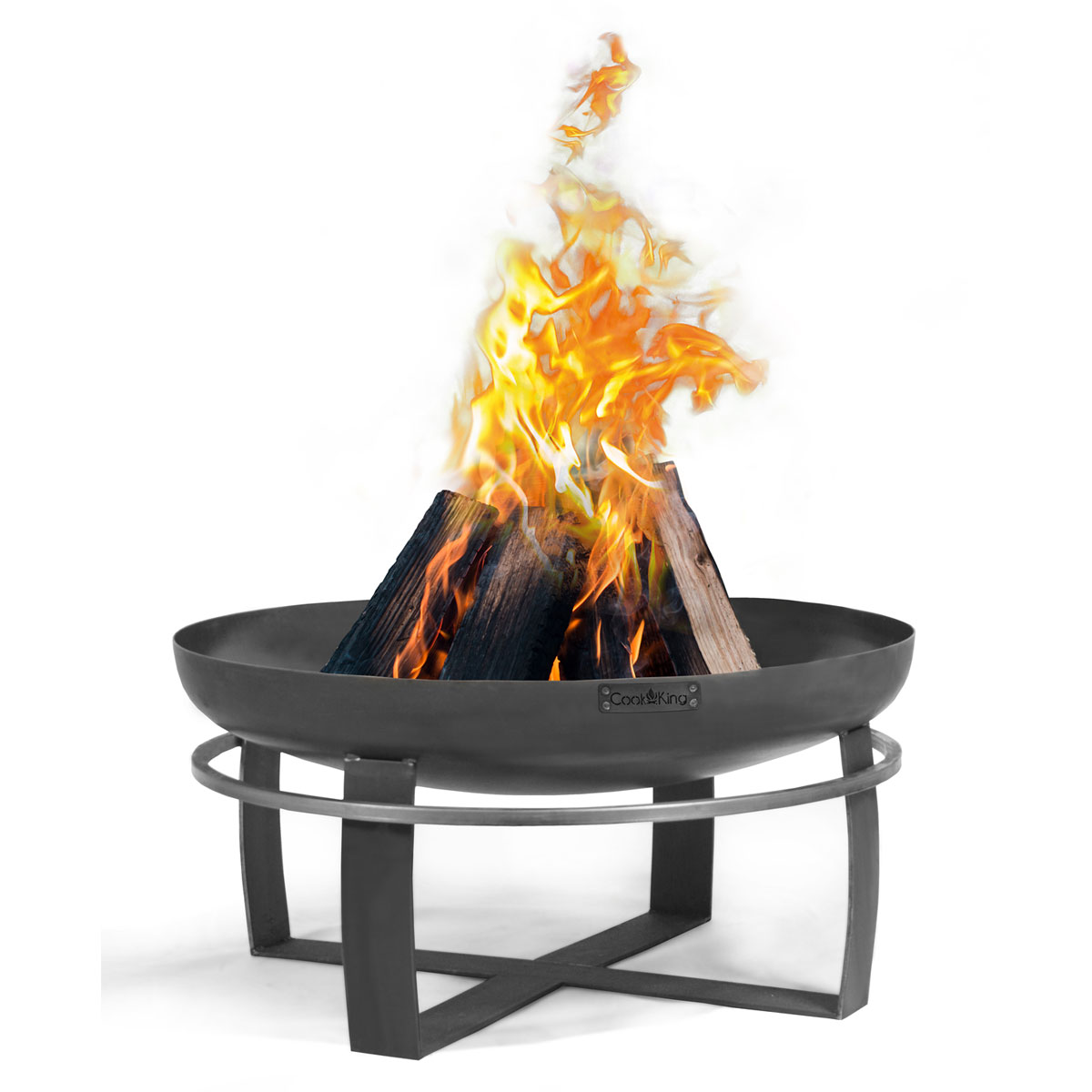 CookKing Feuerschale Viking 60 60x36cm Schwarz