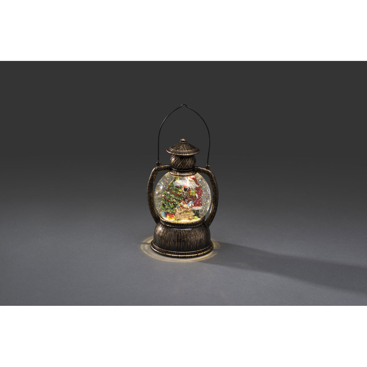 Konstsmide LED-Kugellaterne Weihnachtsmann