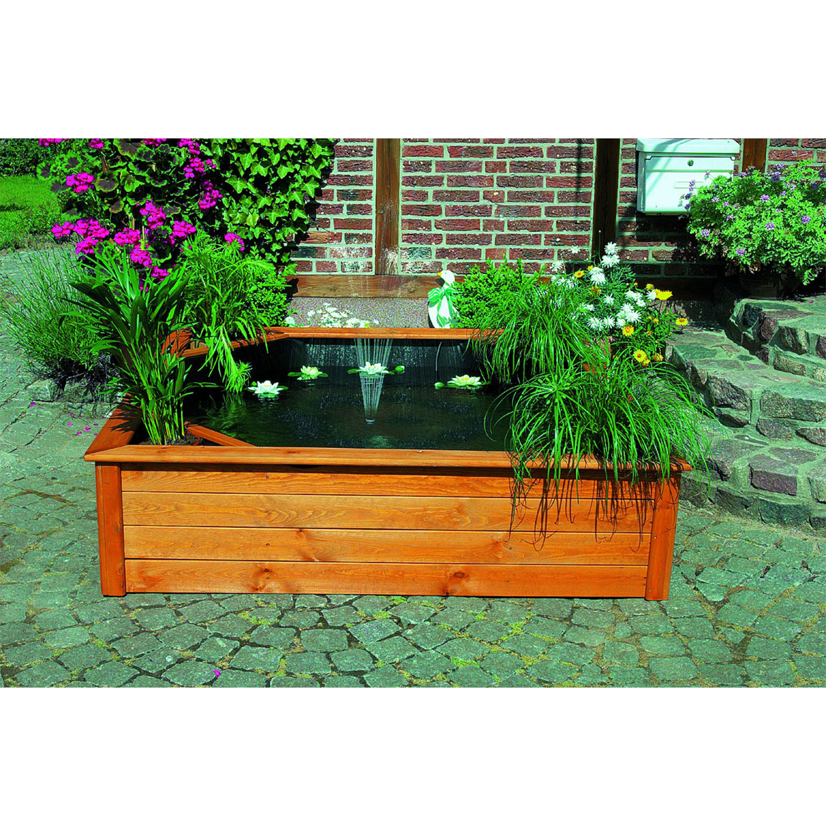 Promadino Hochteich 4 seitliche Pflanzzonen Bild 1