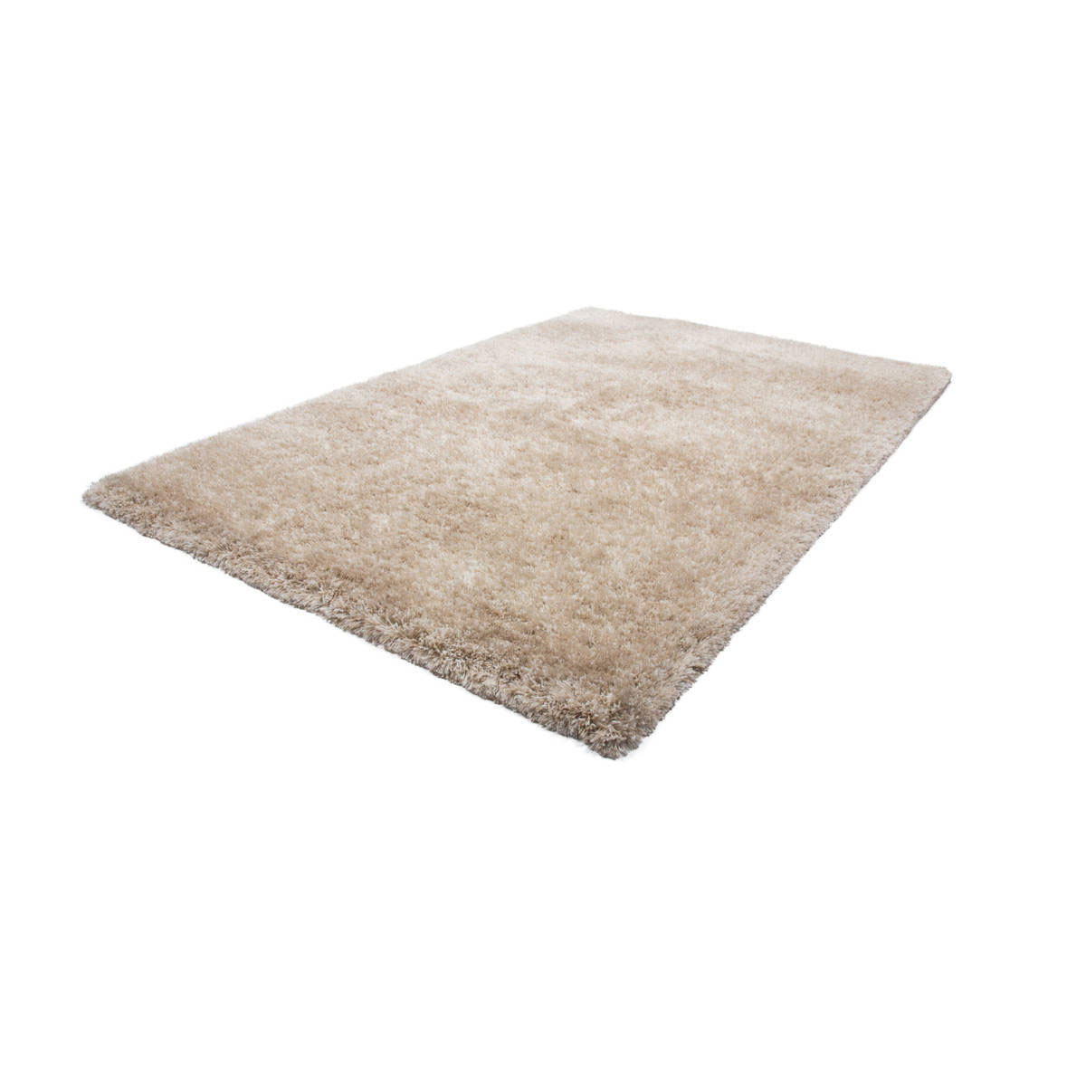 Macas Sand Beige Hochflor Shaggy Design Modern Teppich Ecuador 