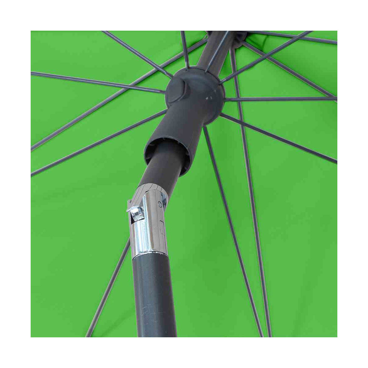 Siena Garden Mittelstockschirm Tropico 210 x 140 cm limette Bild 5