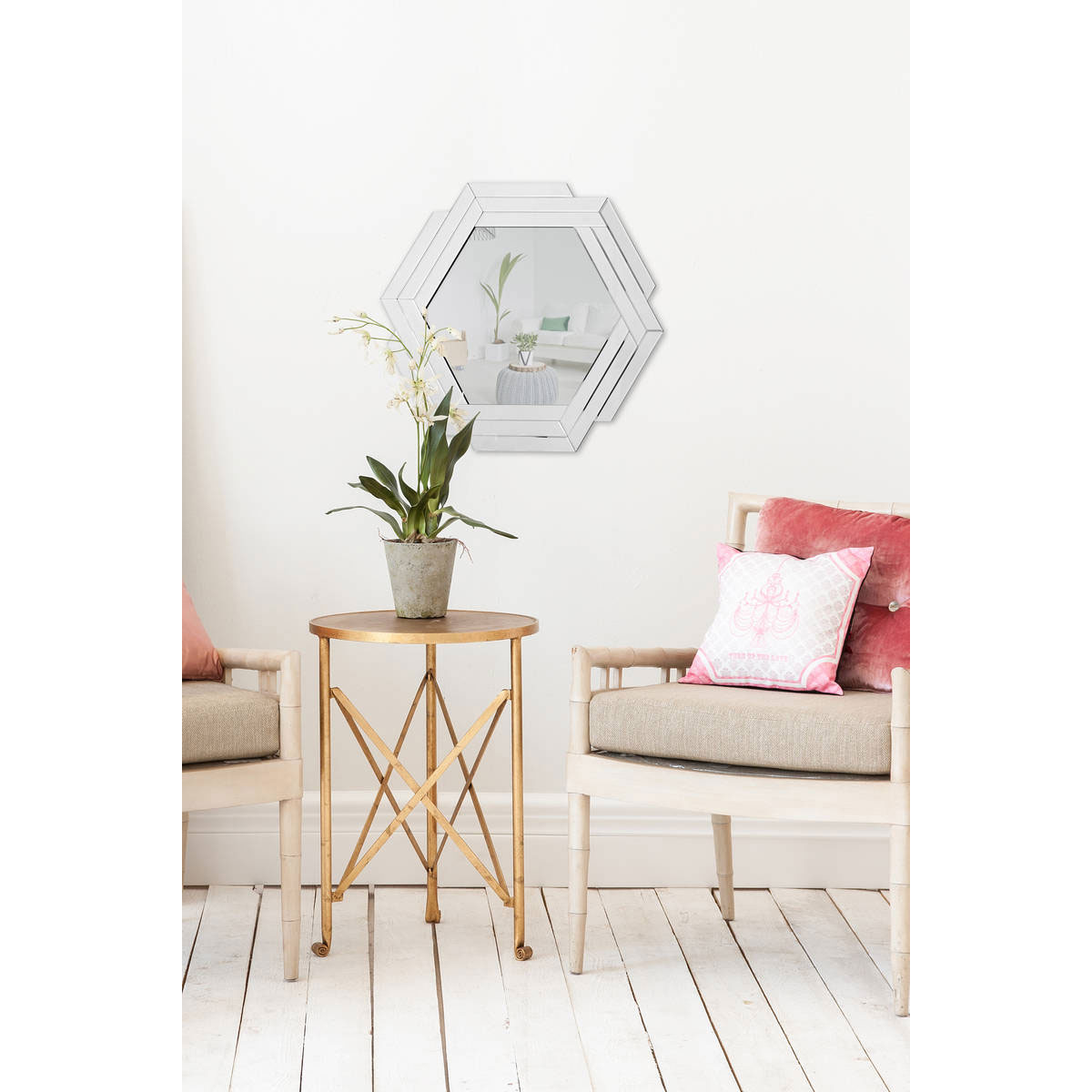 Wandspiegel „Artemis 1610“, silber Bild 2