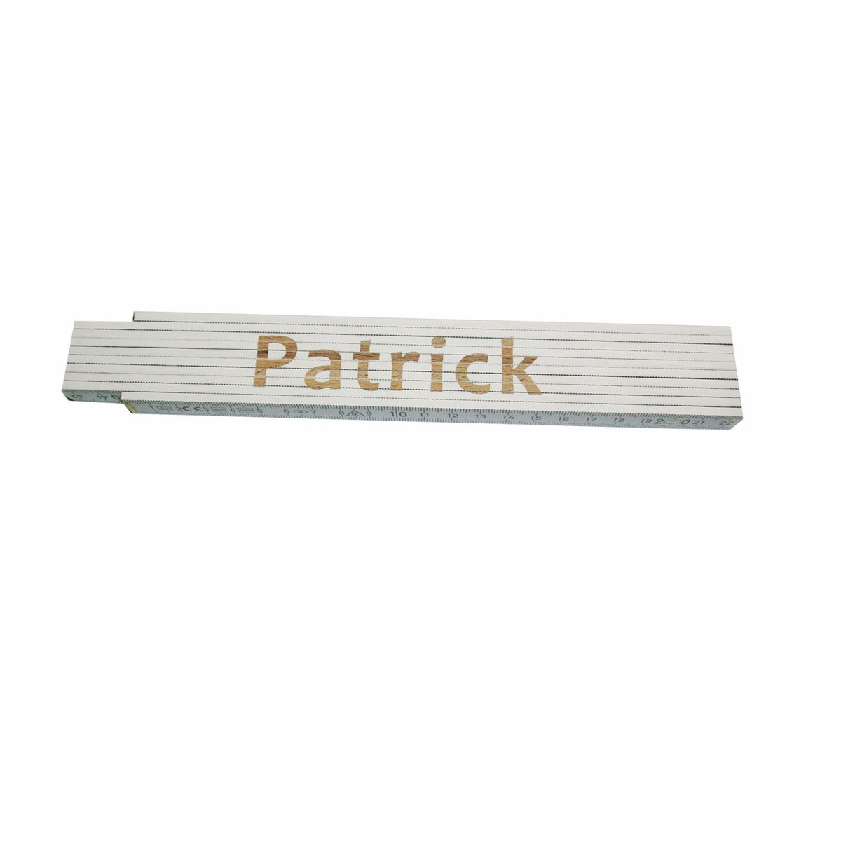 Meterstab „Patrick“, 2m, weiß