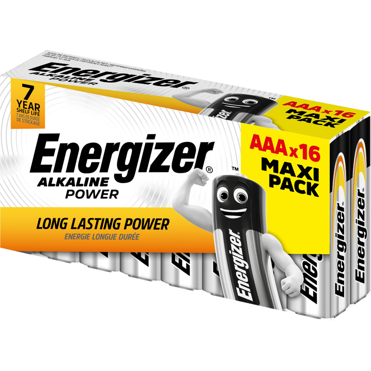 Energizer AAA-Batterie Alkaline Power Maxi-Pack 16 Stk.