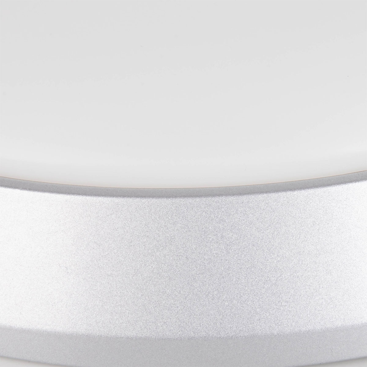 näve LED-Deckenleuchte silber 33x33x8cm  Bild 5