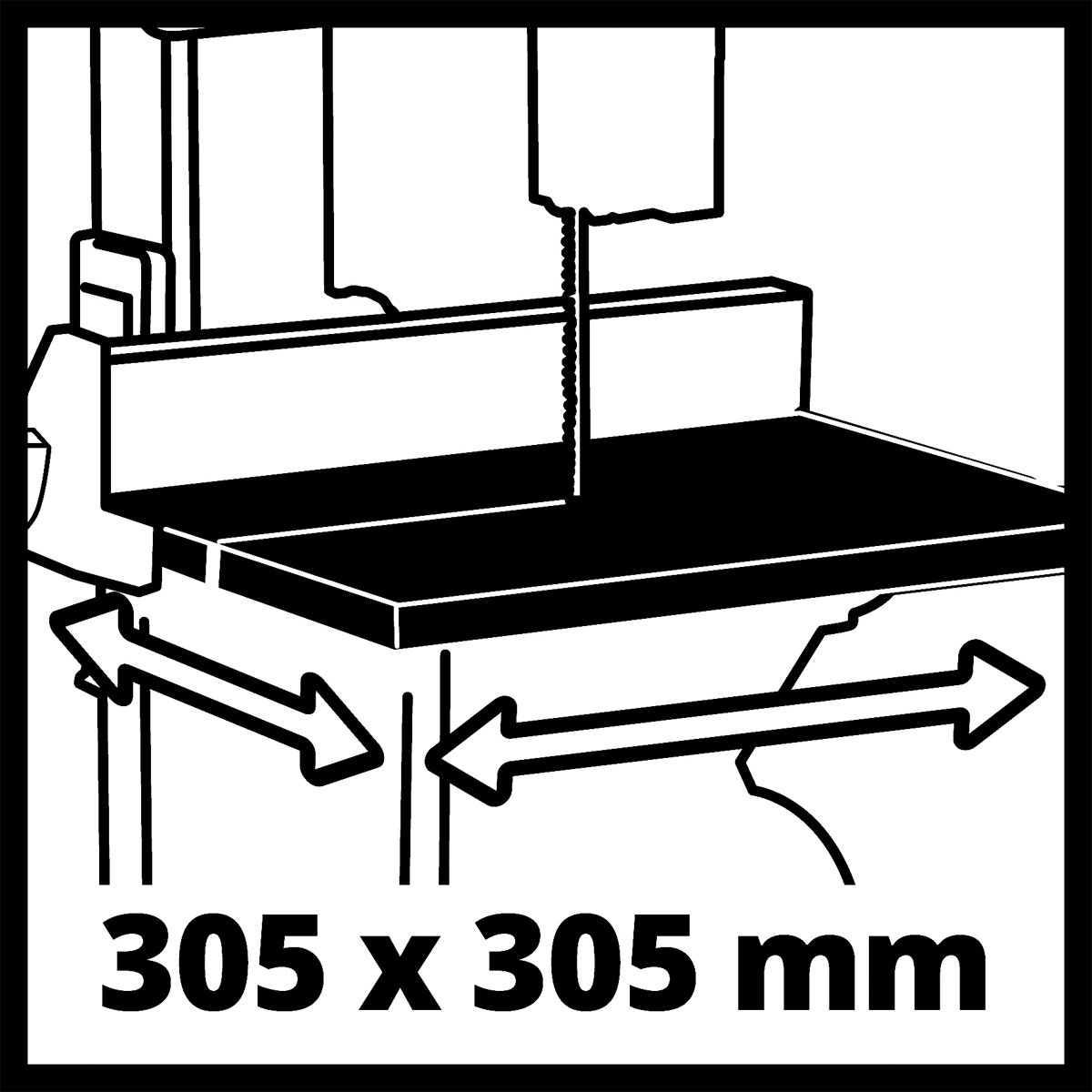 Einhell Bandsäge TC-SB 200/1 Bild 8