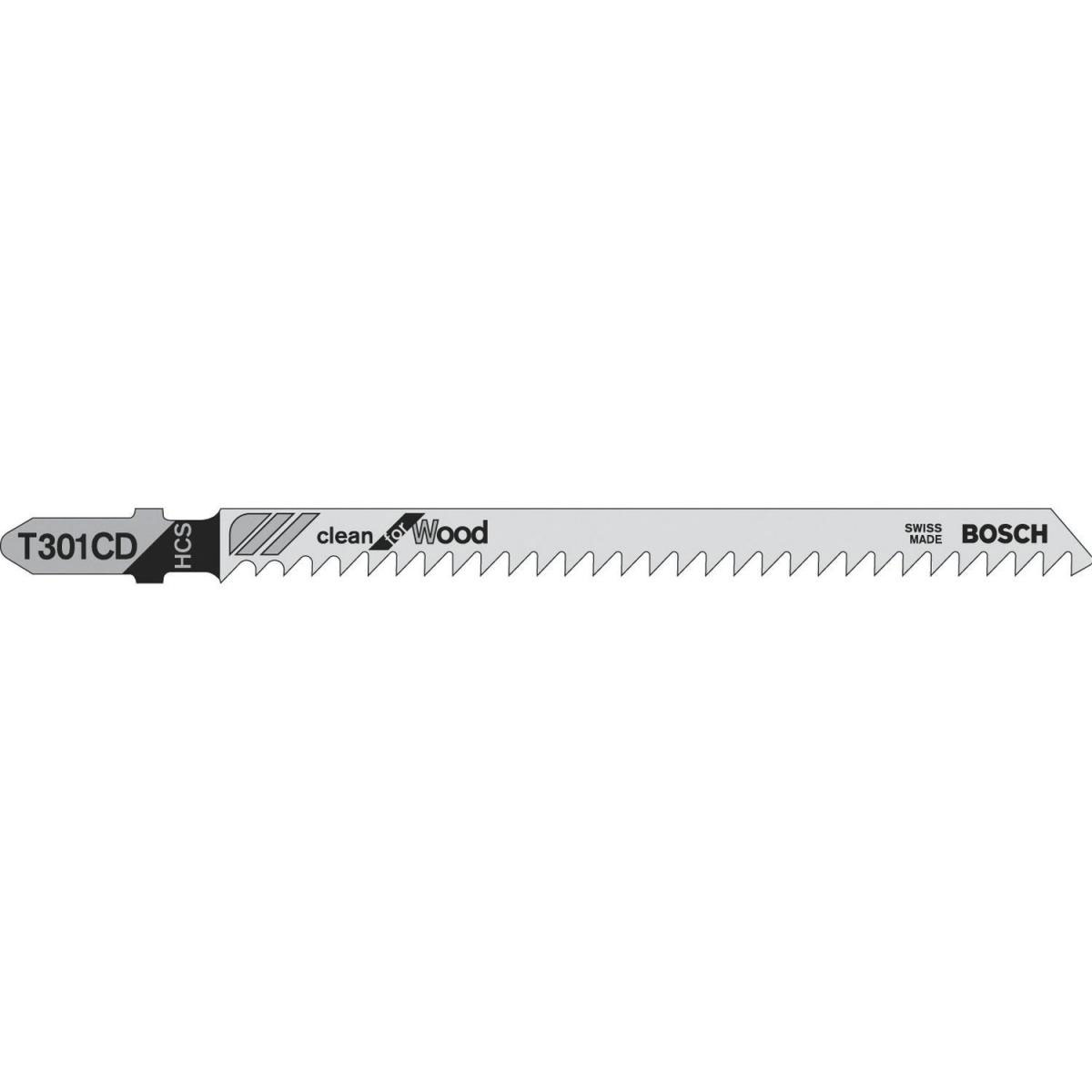 Bosch  DIY Stichsägeblatt T 301CD HCS 2 Stück Bild 3