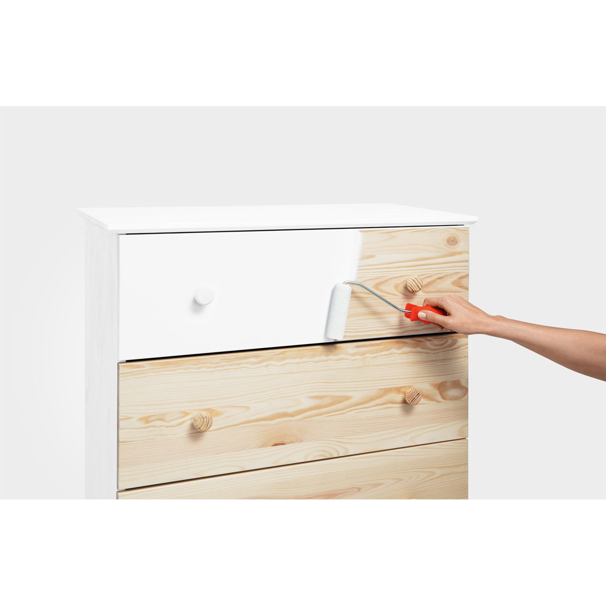 Schöner Wohnen Farbe pep up weiß für Möbel Türen und Küchenfronten 1 L Bild 2