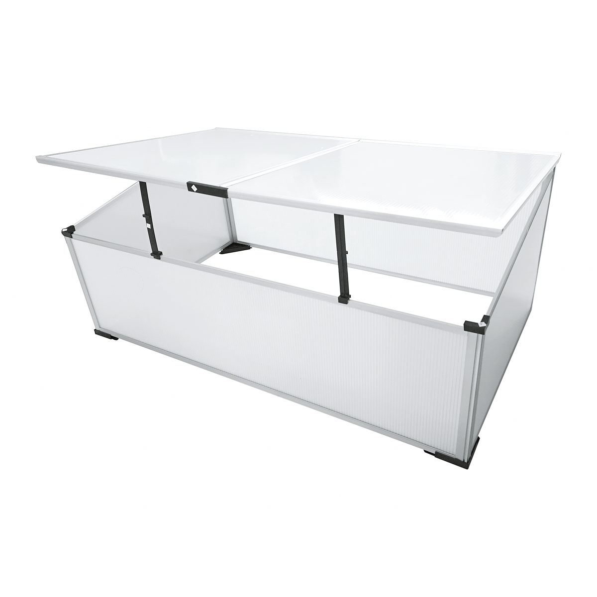 Wingart Frühbeet transparent 100 x 60 x 40 cm Bild 2