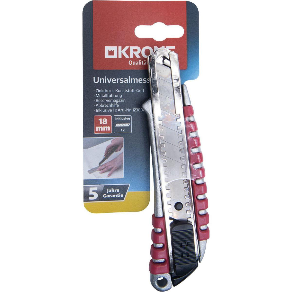 Krone Unimesser Zinkdruck-Kunststoff-Griff Bild 3