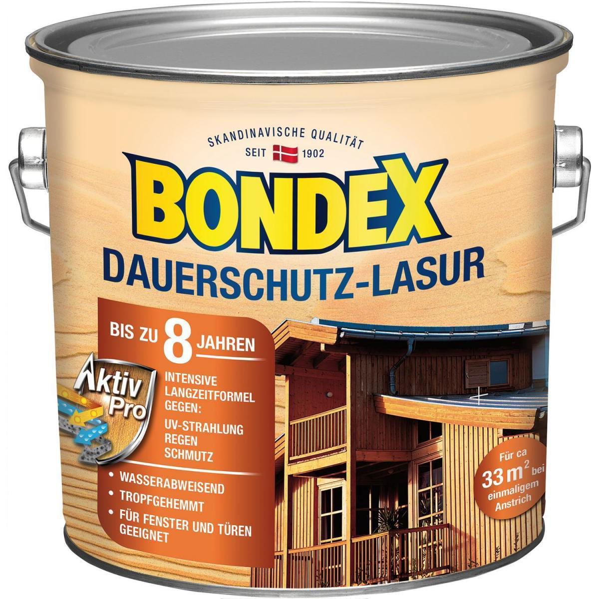 Bondex Dauerschutz-Lasur Mahagoni 2,5 L Bondex Dauerschutz-Lasur Mahagoni 2,5 L