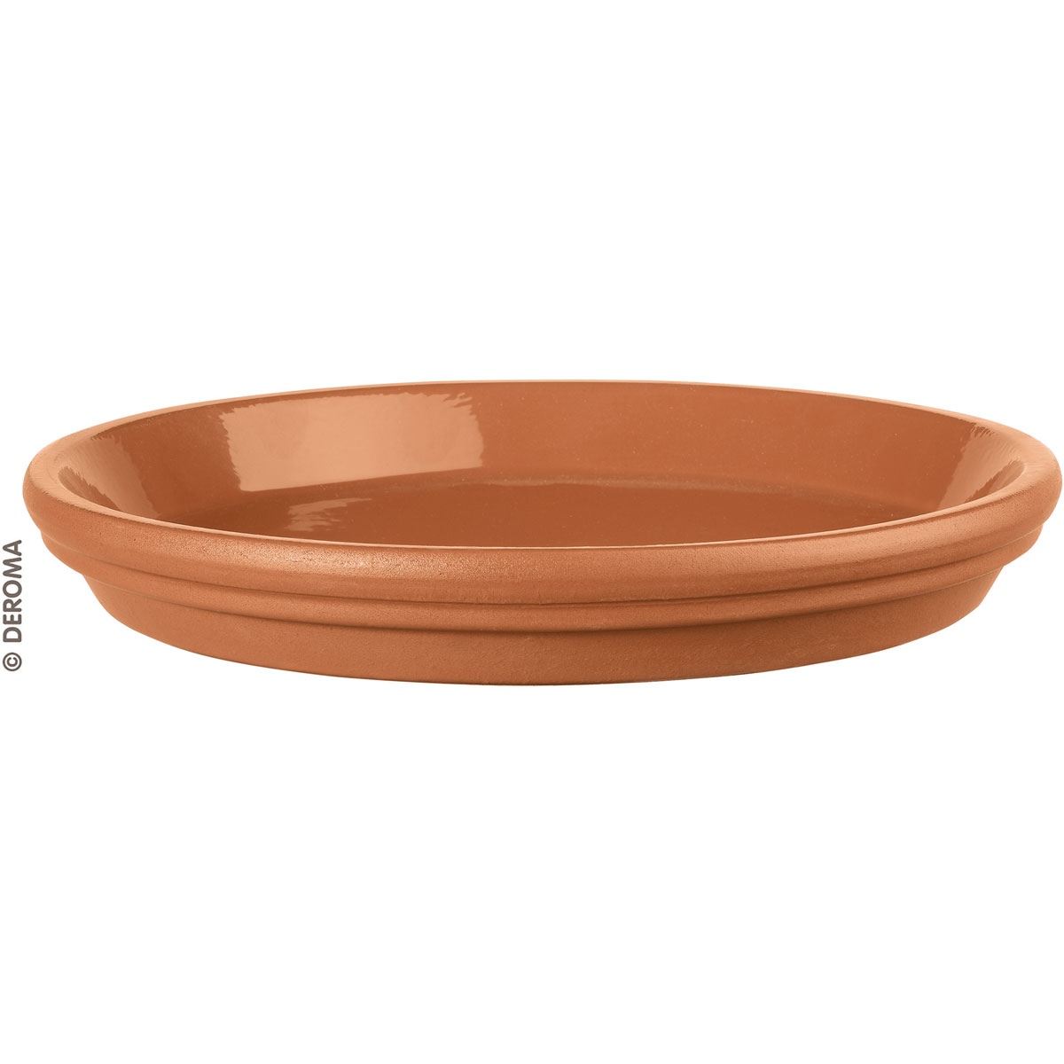 Untersetzer 11 cm Ton lackiert