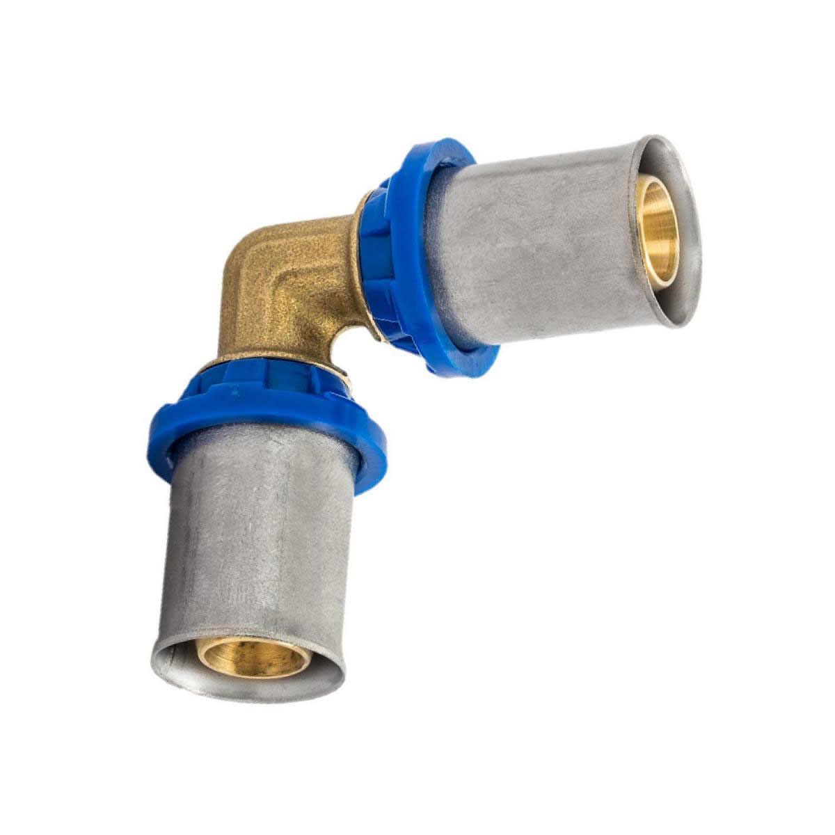 Kirchhoff Verbindungswinkel 90 Pressfitting für Mehrschicht-Verbundrohr 26 mm