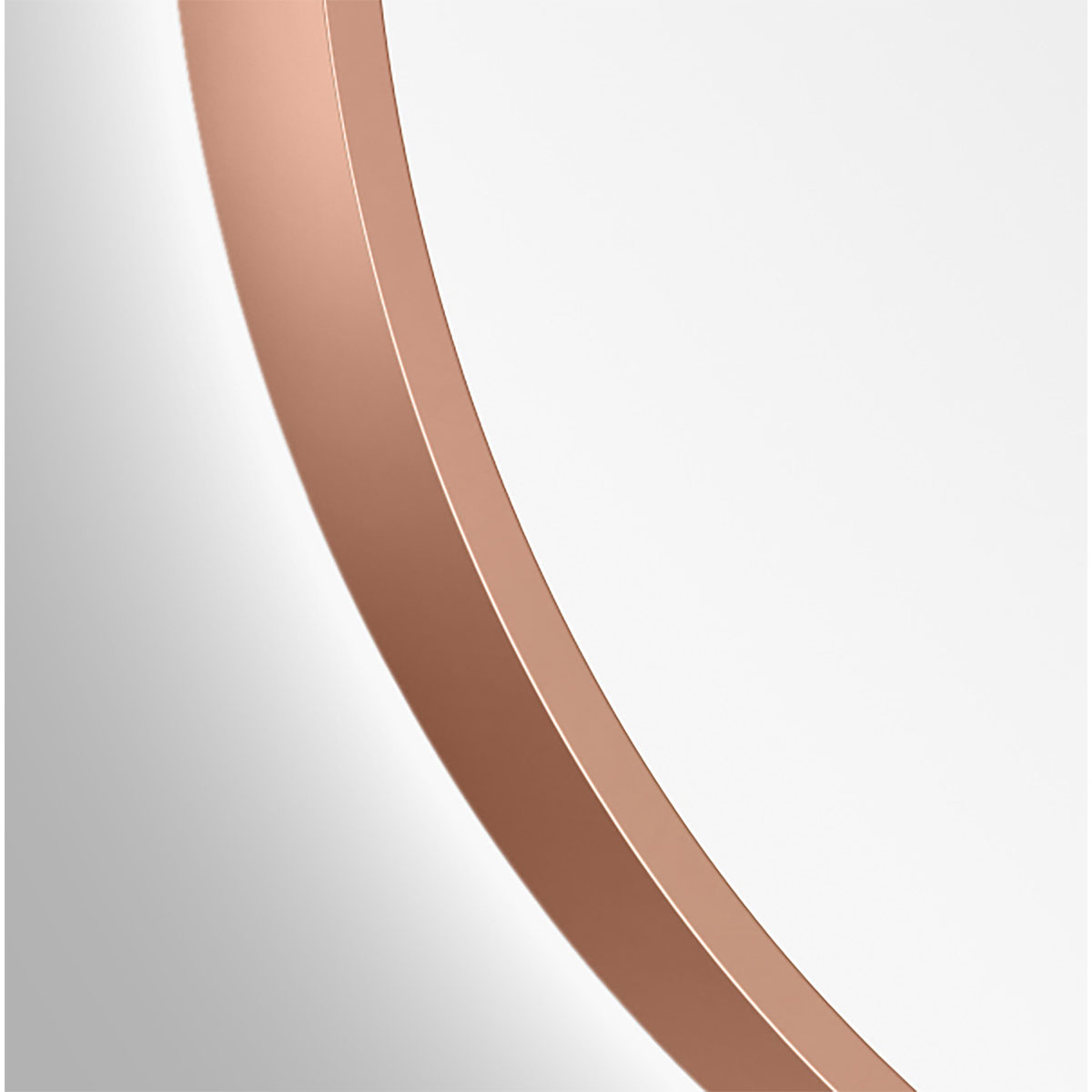 DSK  Design LED Lichtspiegel Silver Barbier Copper Dm 80 cm Bild 9