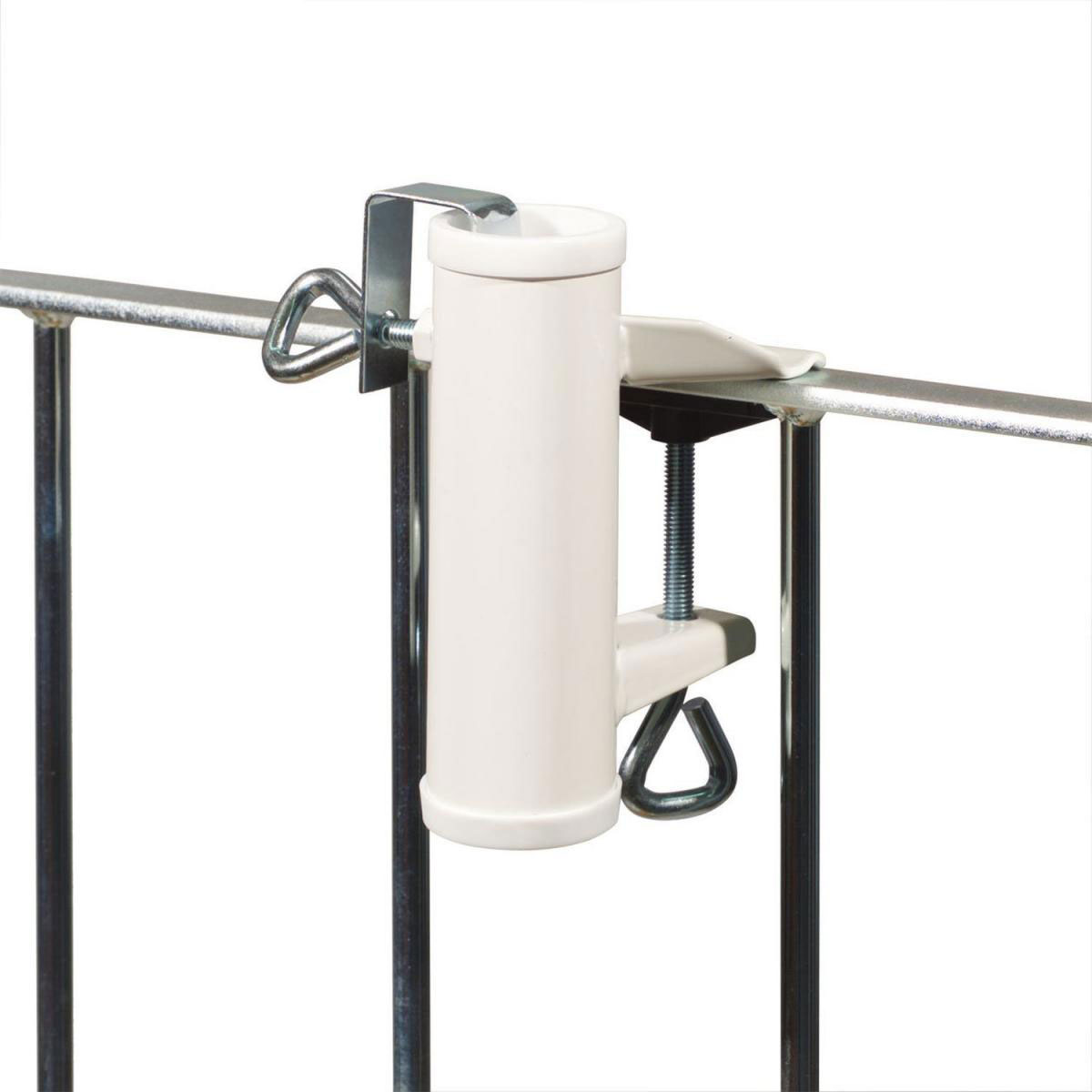 Sonnenschirmhalter Typ H Durchmesser 25 mm weiß Bild 1