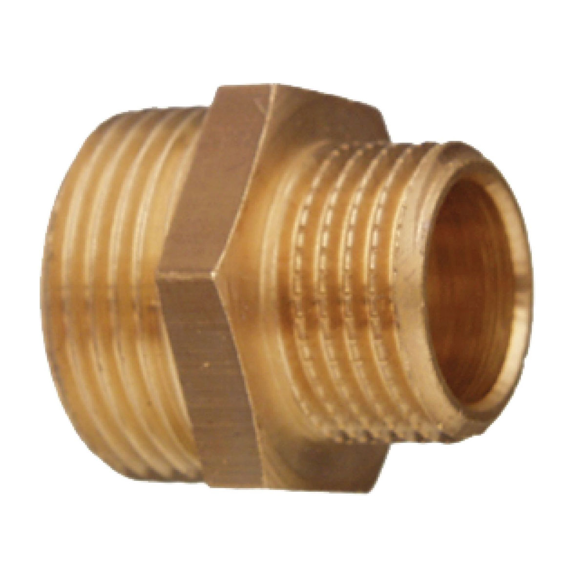 Cornat Messing Reduzier-Nippel 1/2 AG 3/8 AG Cornat Messing Reduzier-Nippel 1/2 AG 3/8 AG