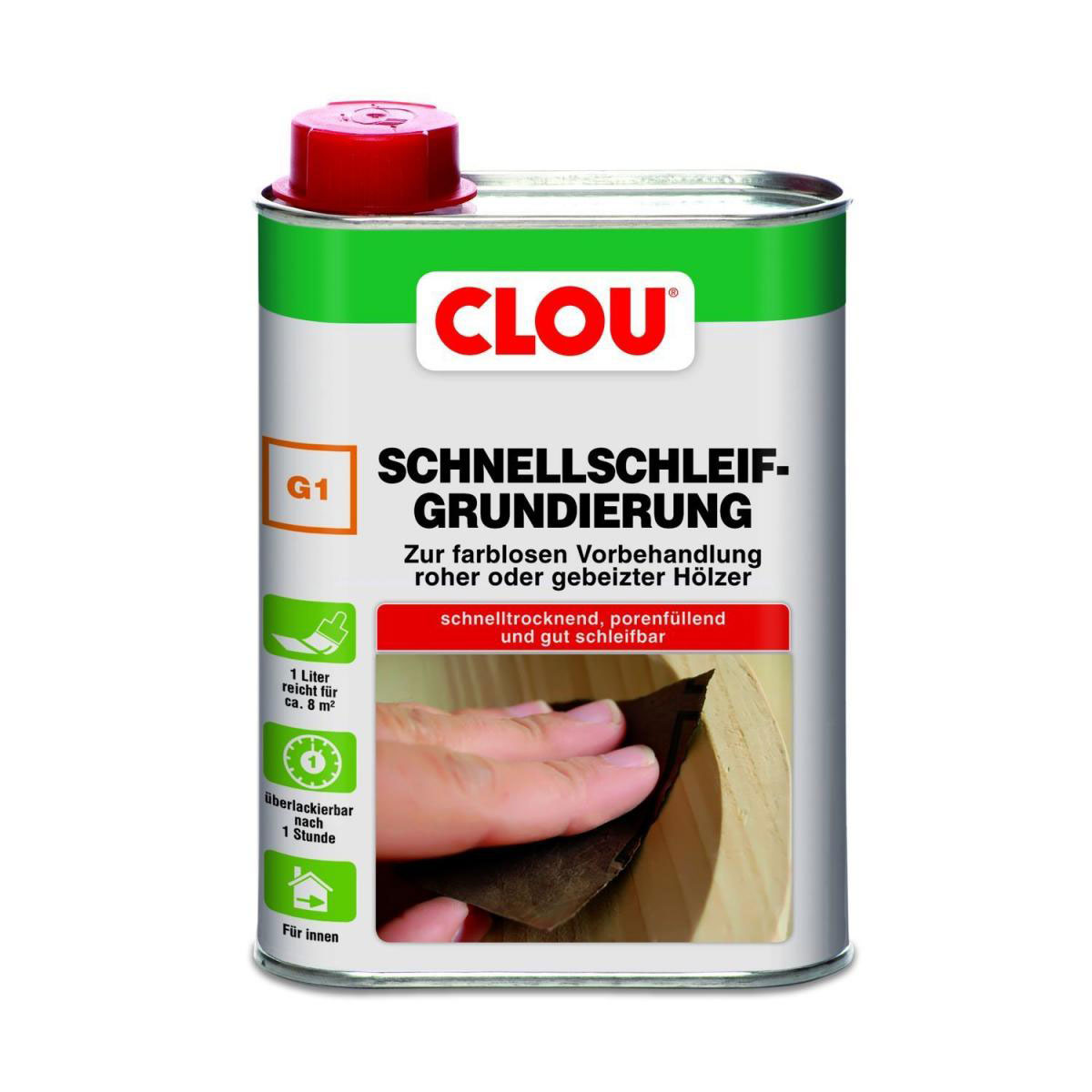 Clou G1 Schnellschleif-Grundierung 250 ml Clou G1 Schnellschleif-Grundierung 250 ml
