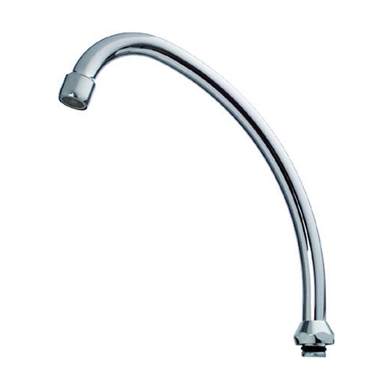 Auslauf HU-Form 200 mm chrom Auslauf HU-Form 200 mm chrom