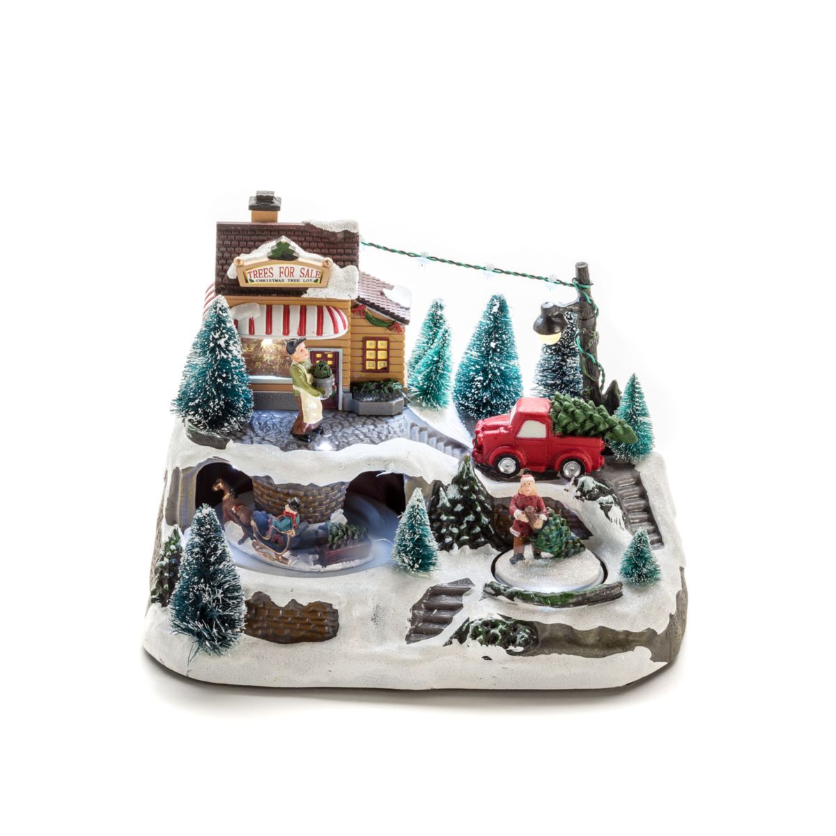 Konstsmide LED Szenerie Weihnachtsbaumverkauf