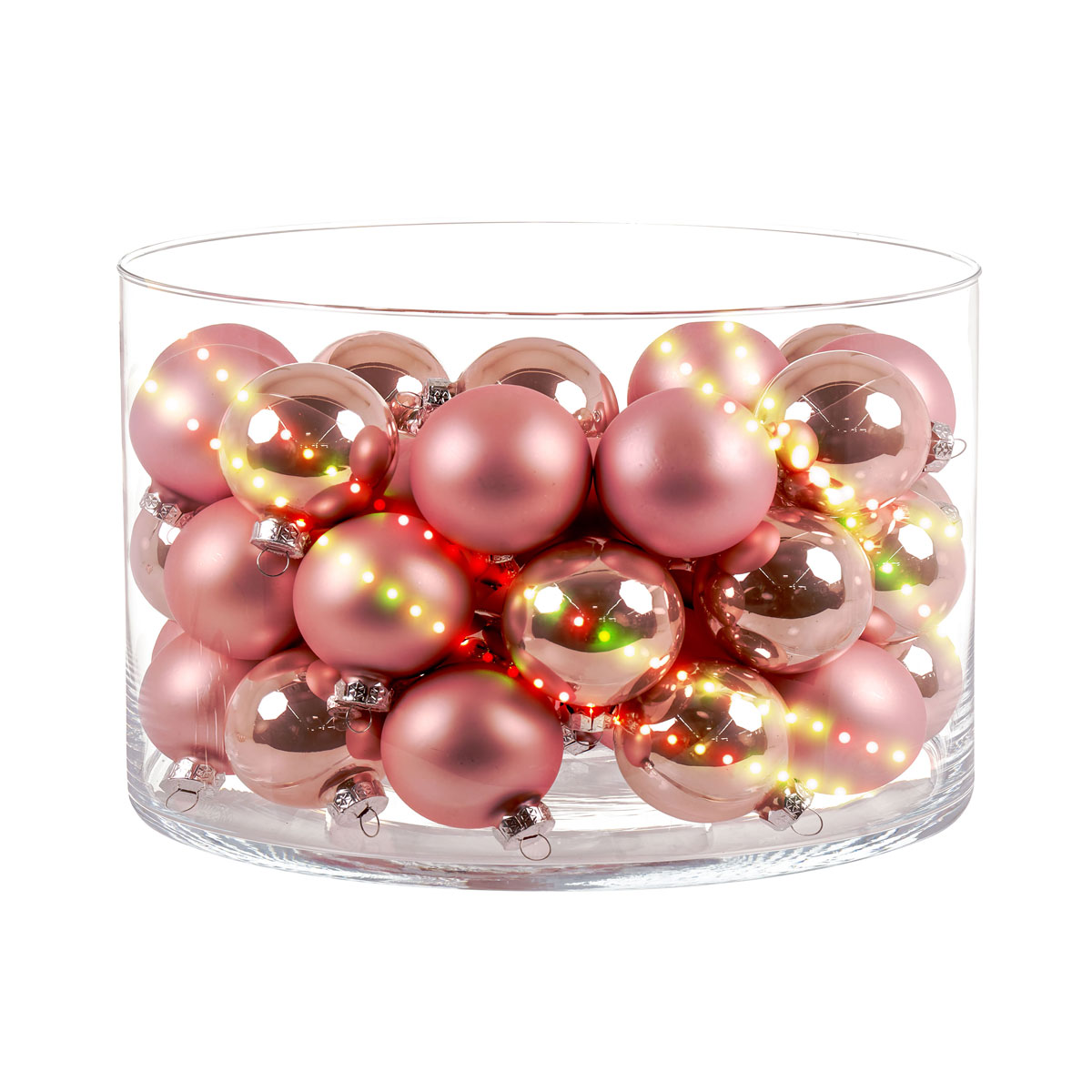 Ambientis Glaskugeln 6 cm rosa Mix Bild 7