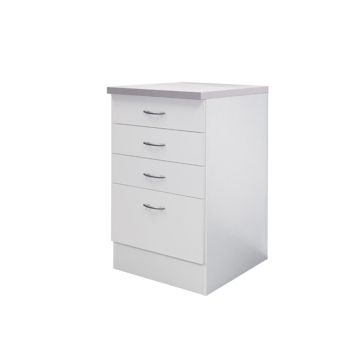 Flex-Well Küchenunterschrank „Wito“, 50x85x60 cm, weiß