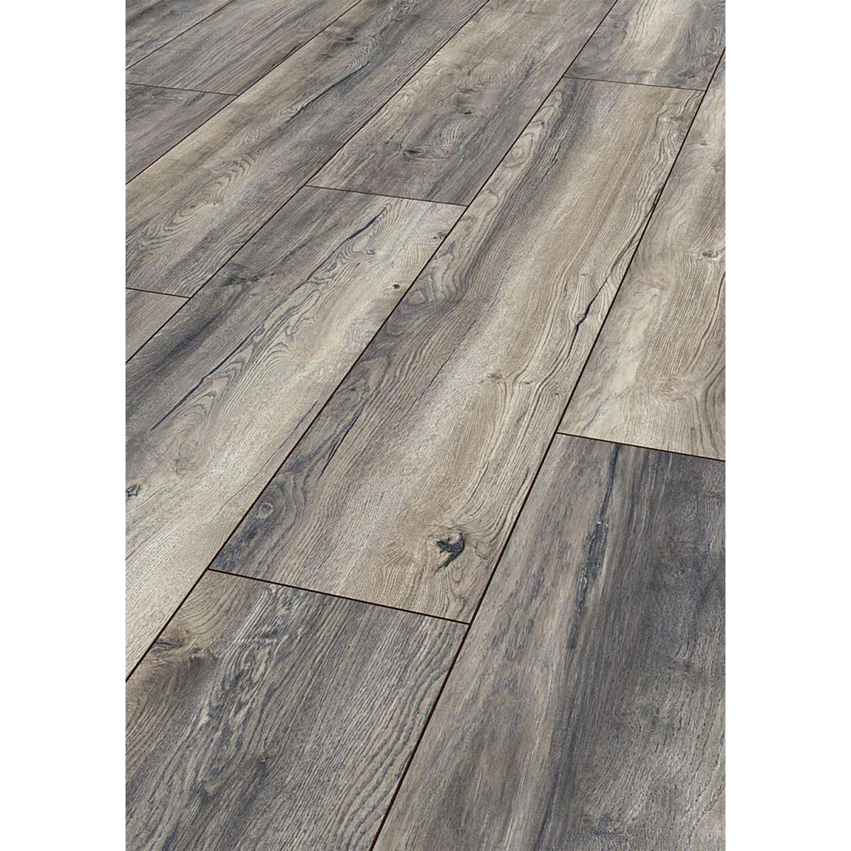 Specht Laminat Deluxe Rustic Harbour Oak grau 1380 x 244 x 8 mm Bild 3