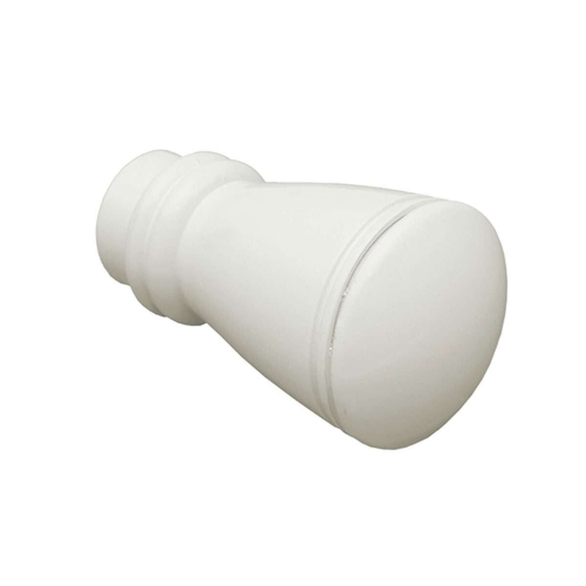 Gardinia Endstück Chicago Siro für Durchmesser 20 mm weiß