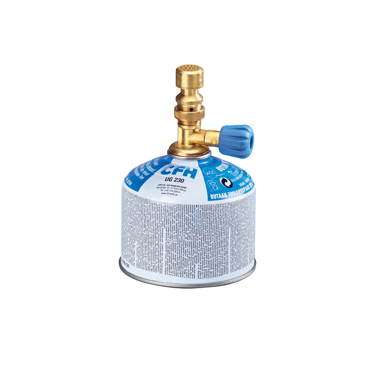CFH Bunsen-Laborbrenner BL 1700 mit Druckgasdose Bild 1